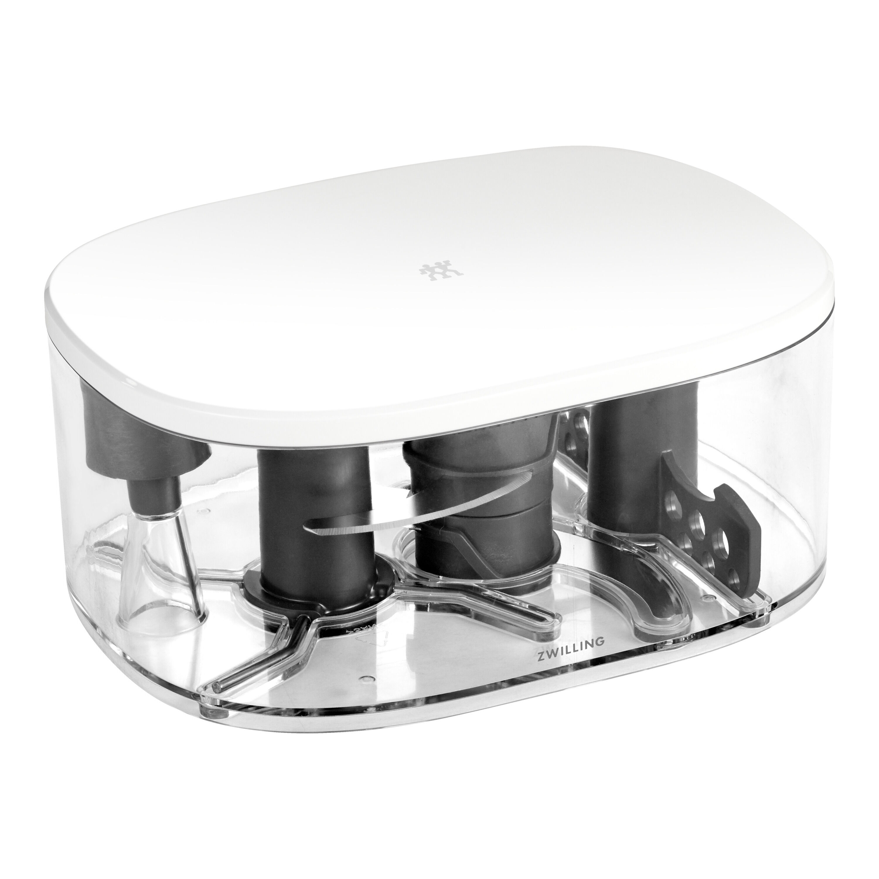 ZWILLING        Enfinigy                Küchenmaschine Zubehör, 1,2 l, Silber-Weiß