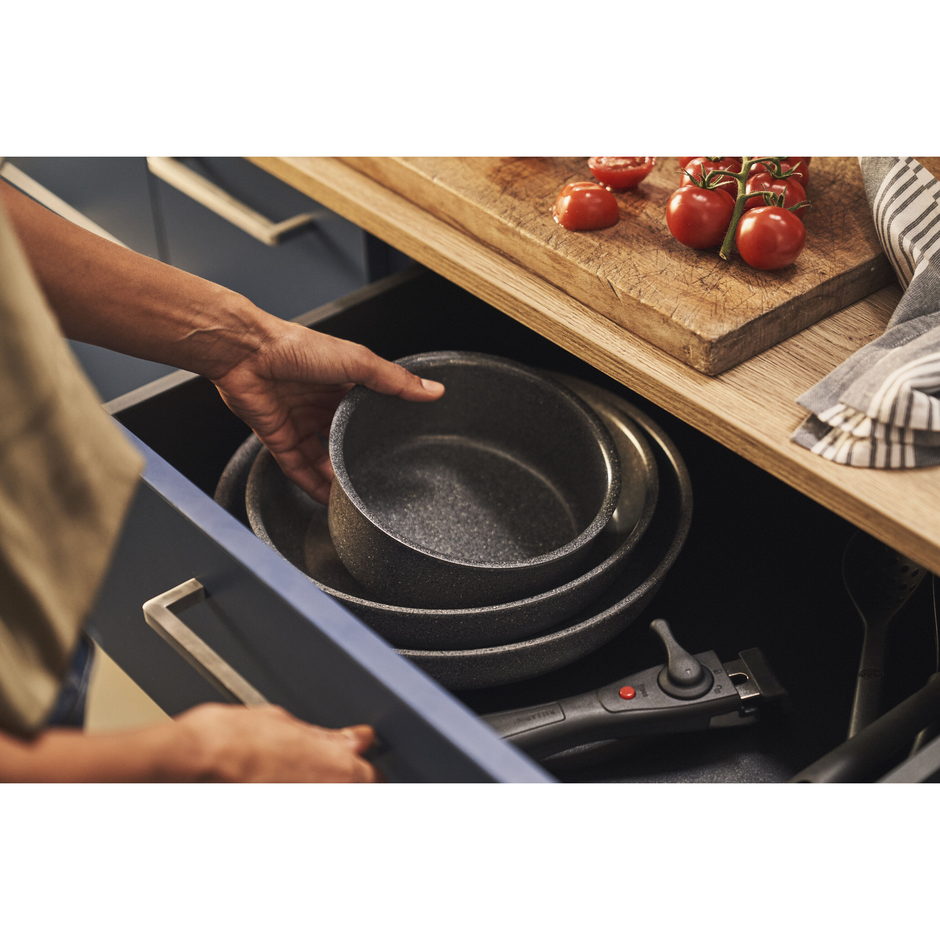 BALLARINI        Torre                Bratpfannenset, 4-tlg, Aluminium, Keramische Antihaftbeschichtung