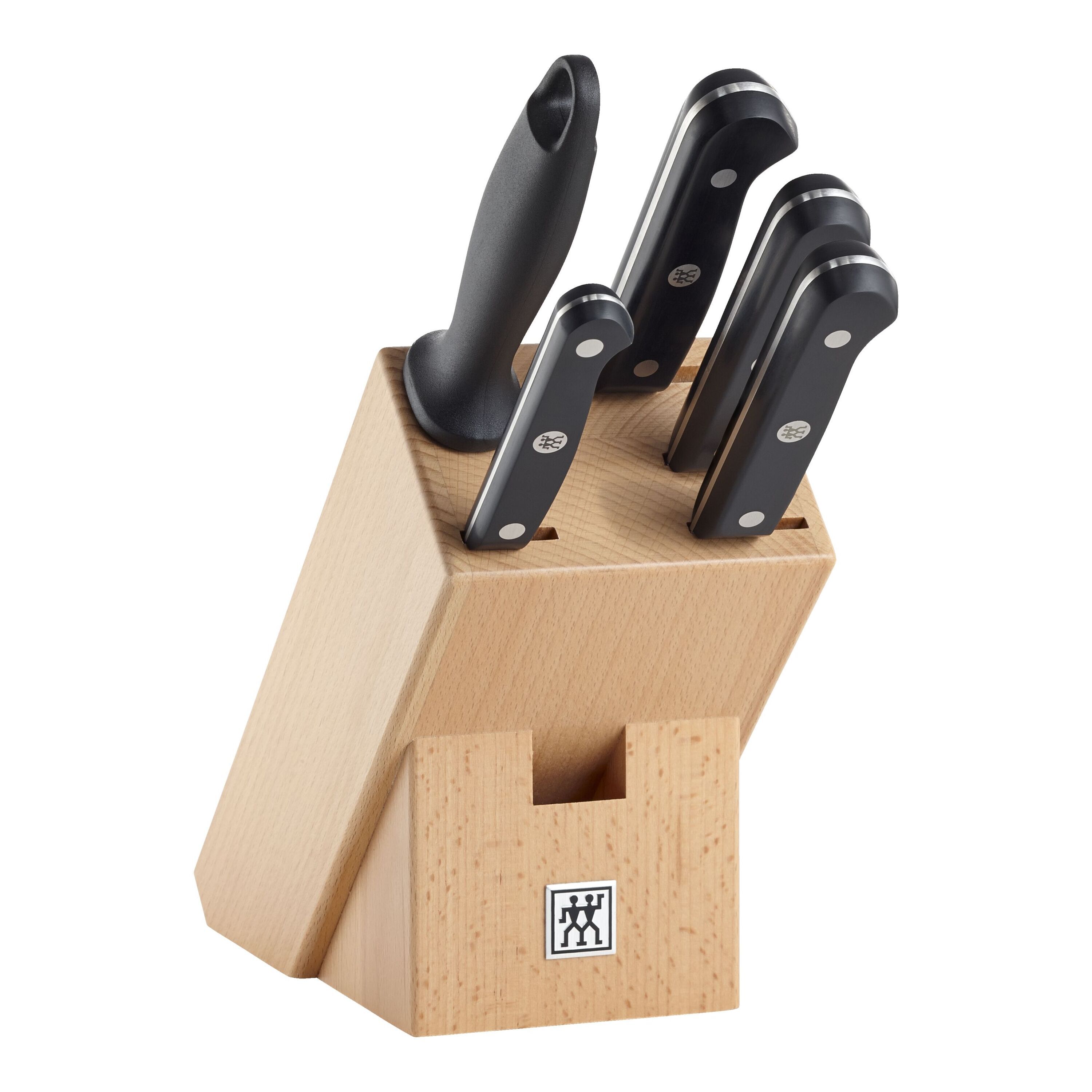 ZWILLING        Gourmet                6-tlg, Messerblockset, Natur