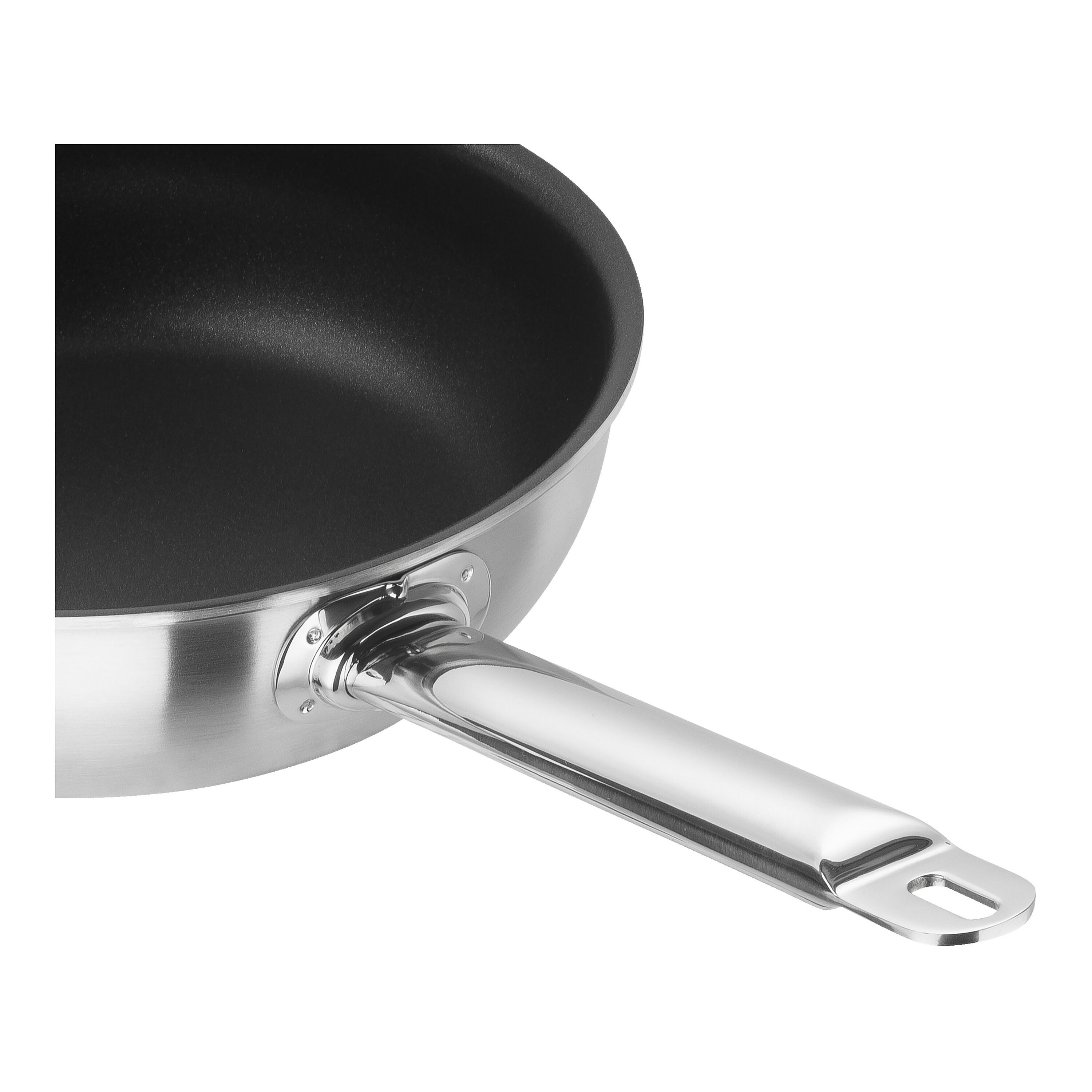 ZWILLING        Pro                Bratpfanne 20 cm, 18/10 Edelstahl, Silber-Schwarz