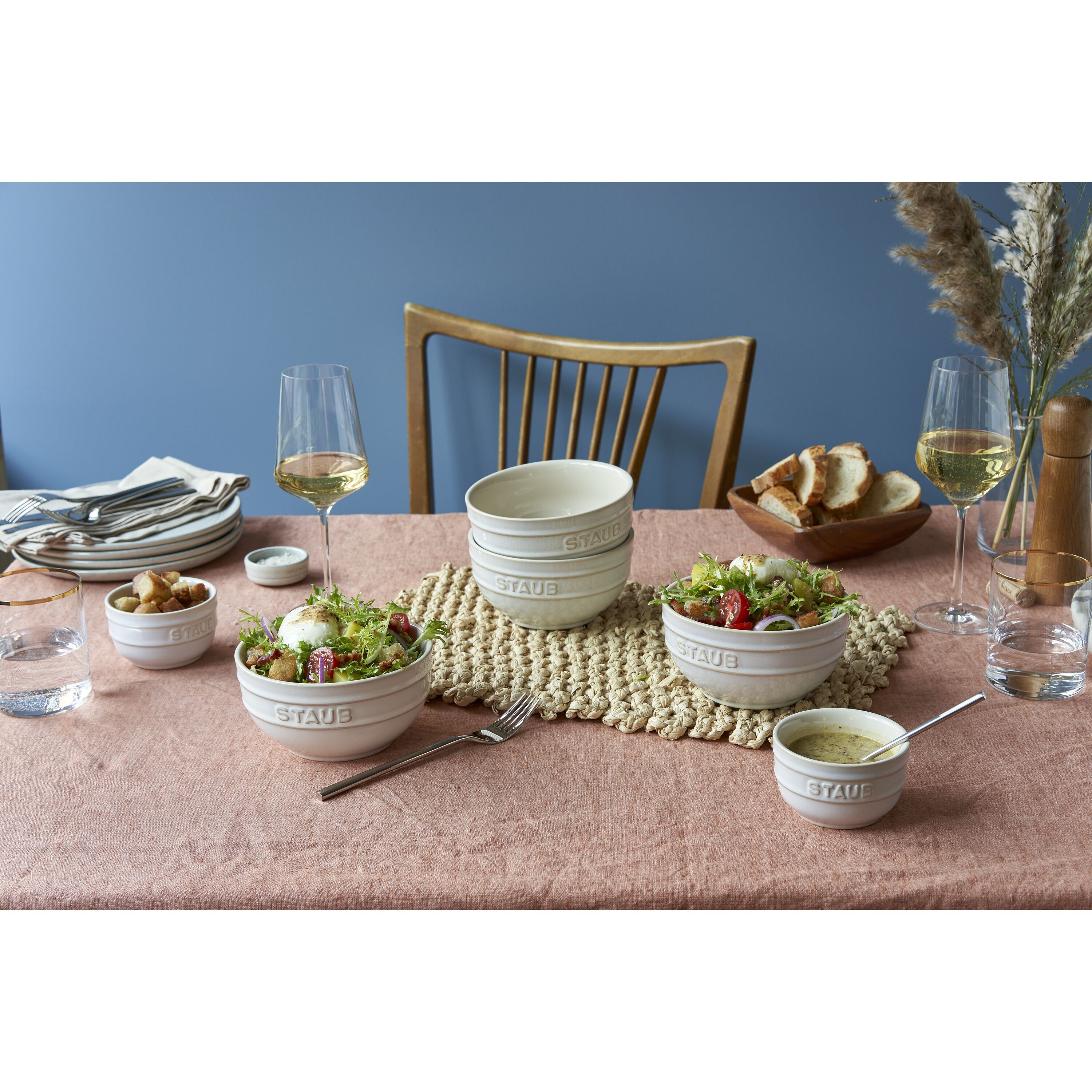 ZWILLING        Fresh & Save BOWLS                Schüssel Set mit Vakuumdeckeln/6-Teilig, 12cm/Elfenbeinweiß