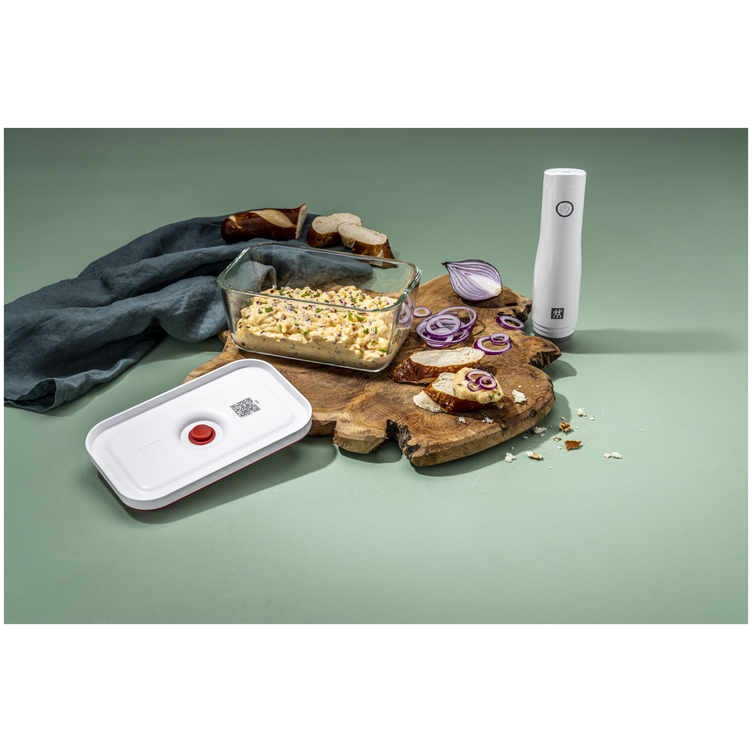 ZWILLING        Fresh & Save                Vakuumbox M, Glas, Rot