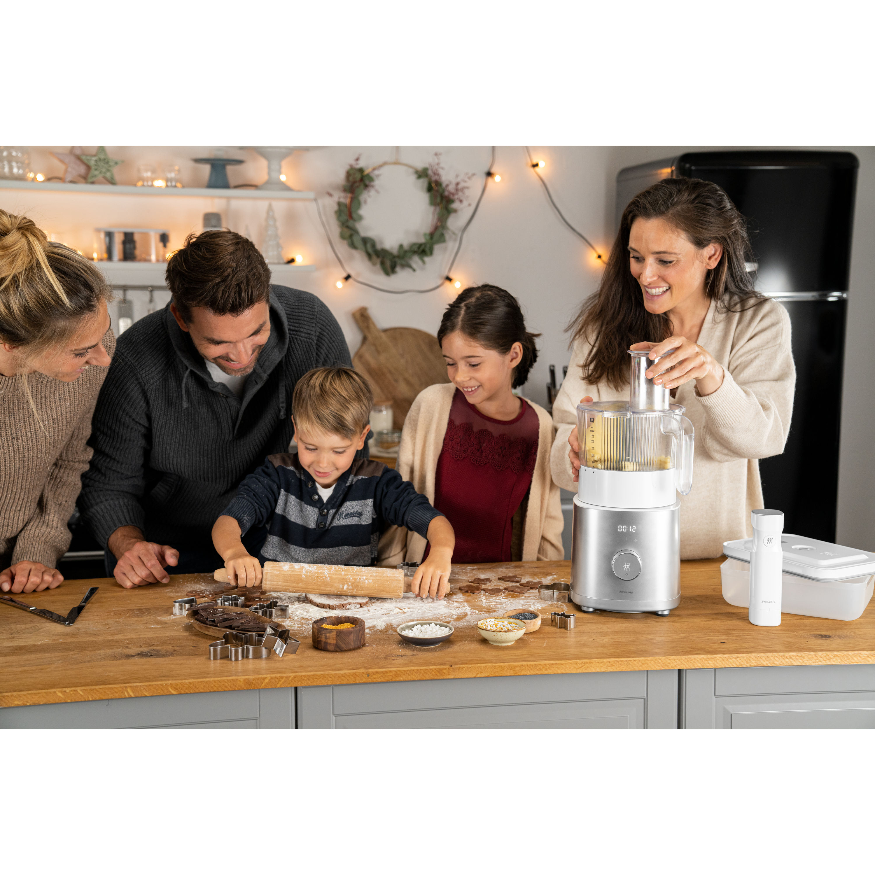 ZWILLING        Enfinigy                Küchenmaschine Zubehör, 1,2 l, Silber-Weiß