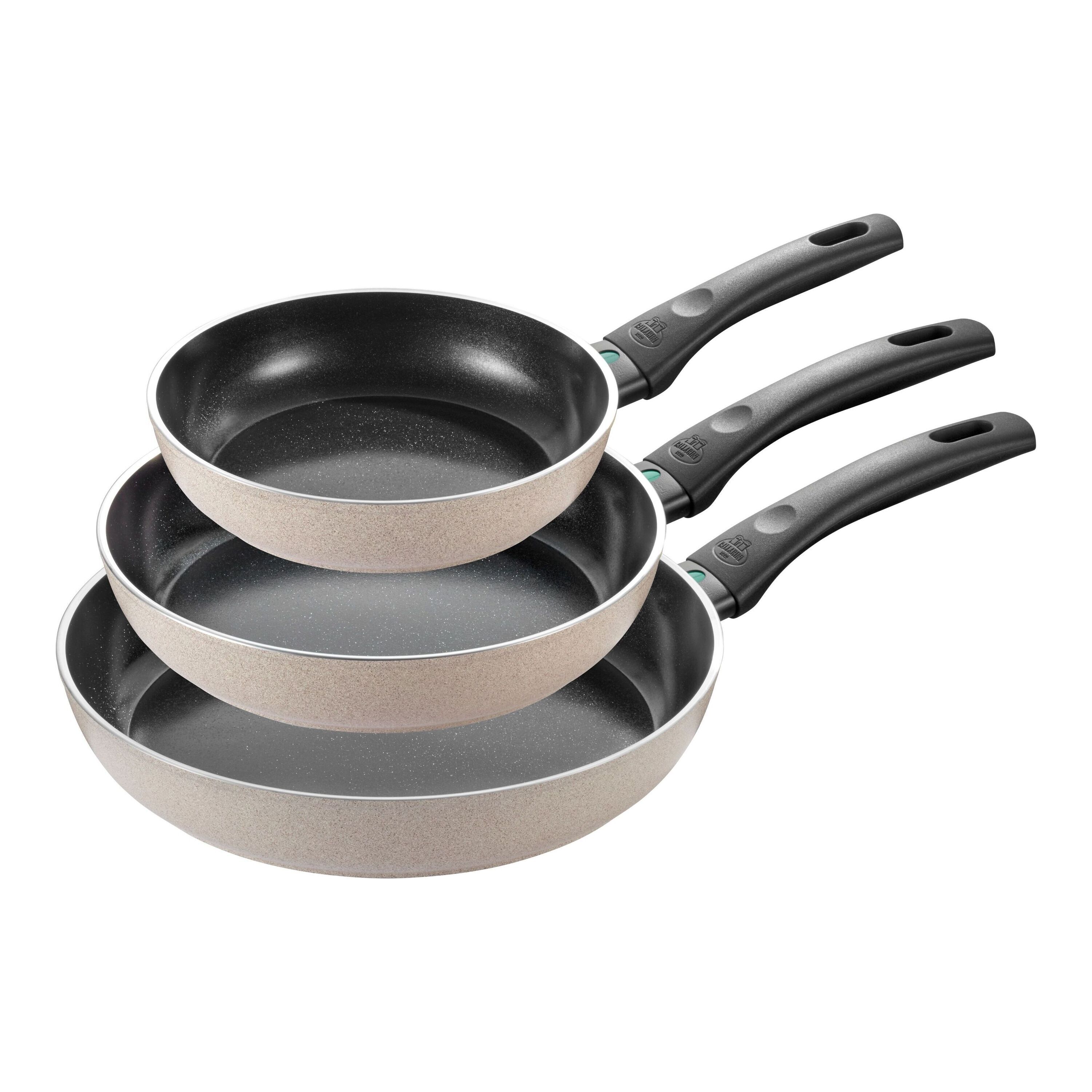 BALLARINI        Ledro                Bratpfannenset 3-tlg, Aluminium, Keramische Antihaftbeschichtung