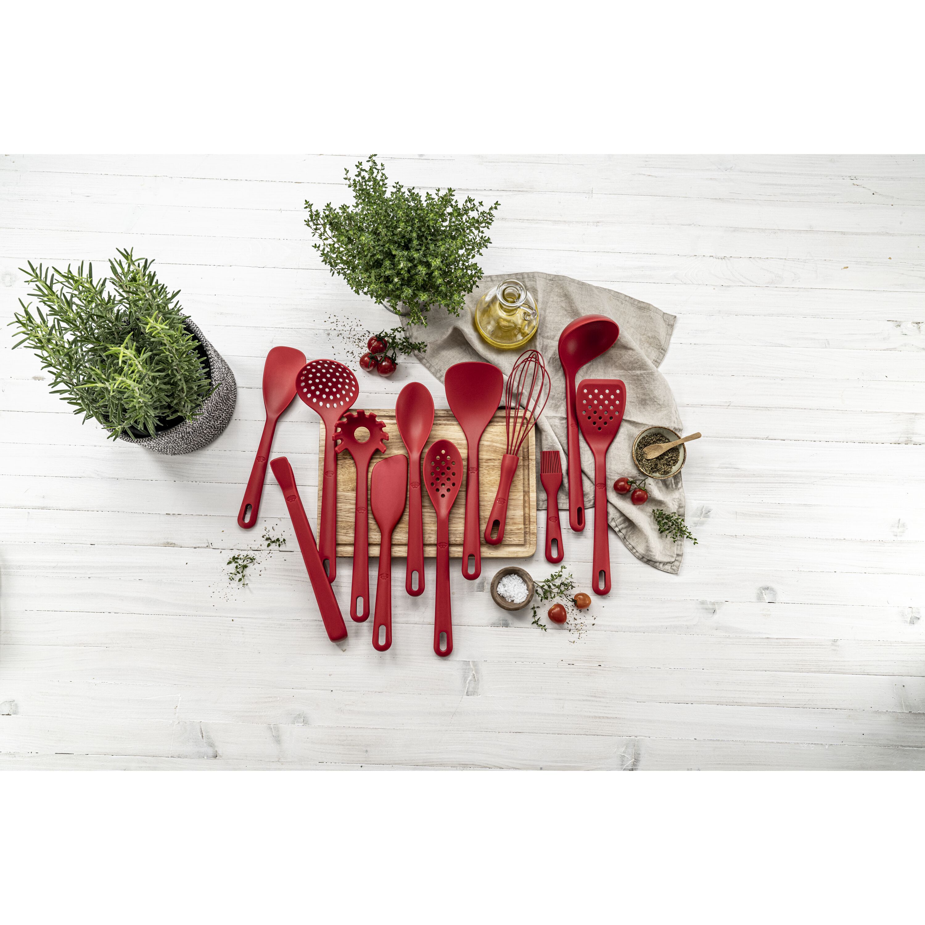 BALLARINI        Rosso                Schaumlöffel, 31 cm, Silikon