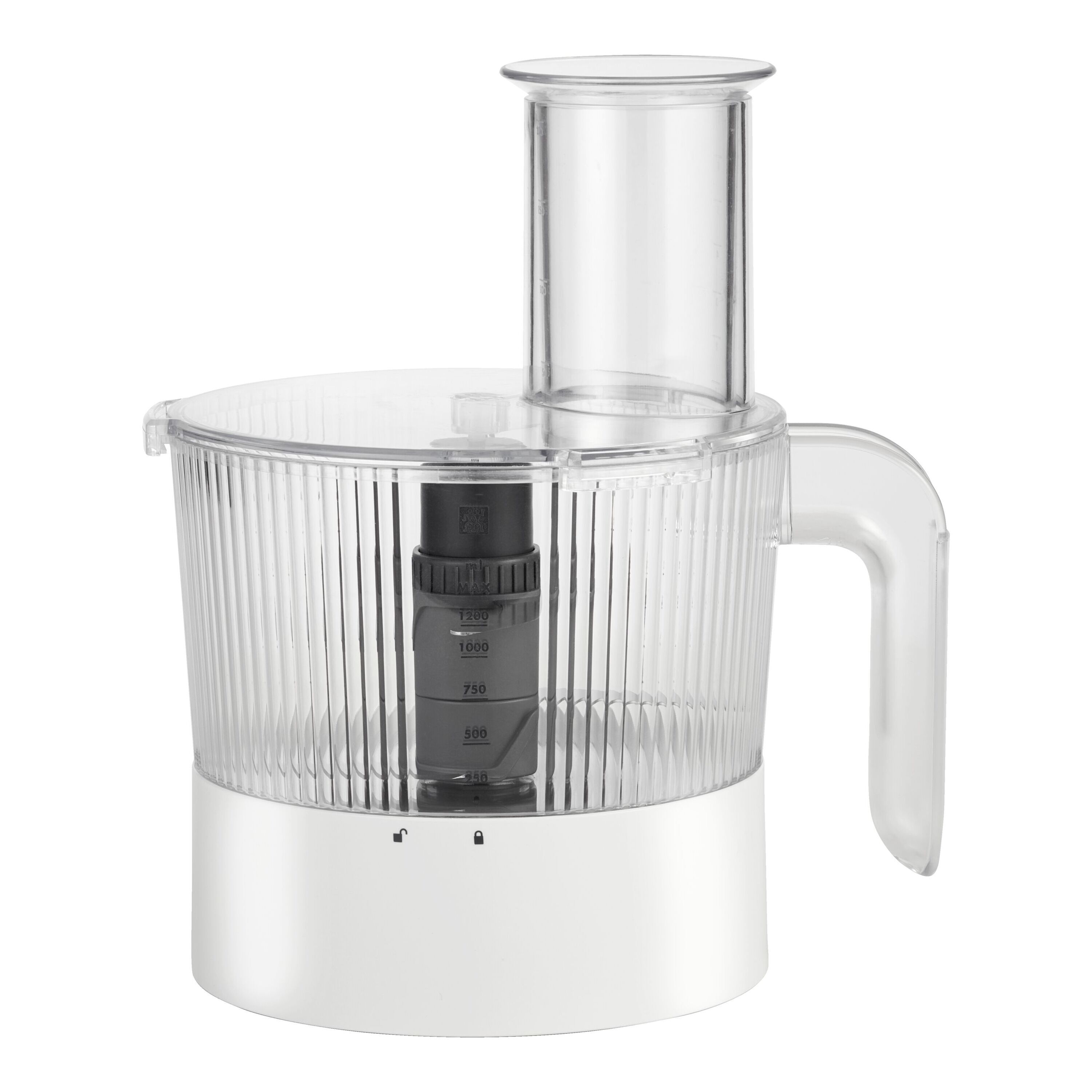 ZWILLING        Enfinigy                Küchenmaschine Zubehör, 1,2 l, Silber-Weiß