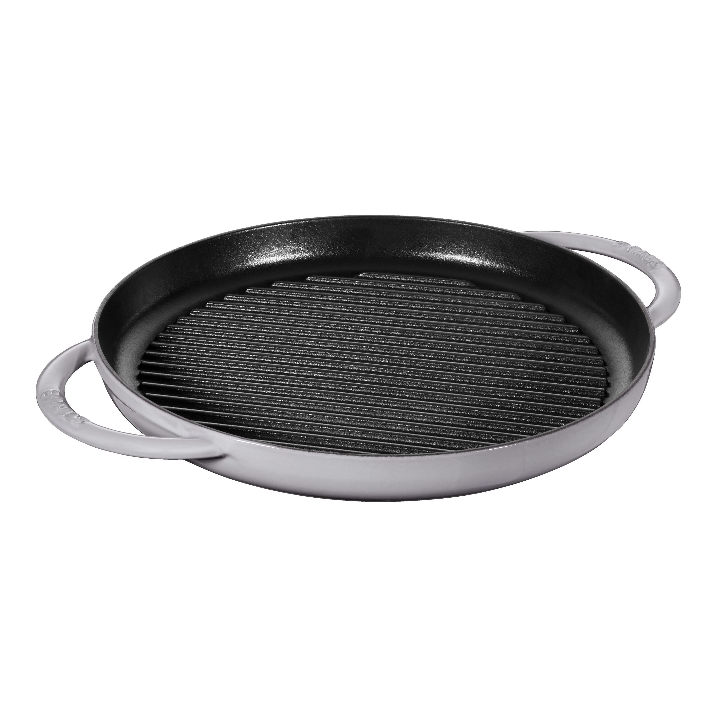 Staub        Grill Pans                Pure Grill 30 cm, rund, Graphit-Grau, Gusseisen