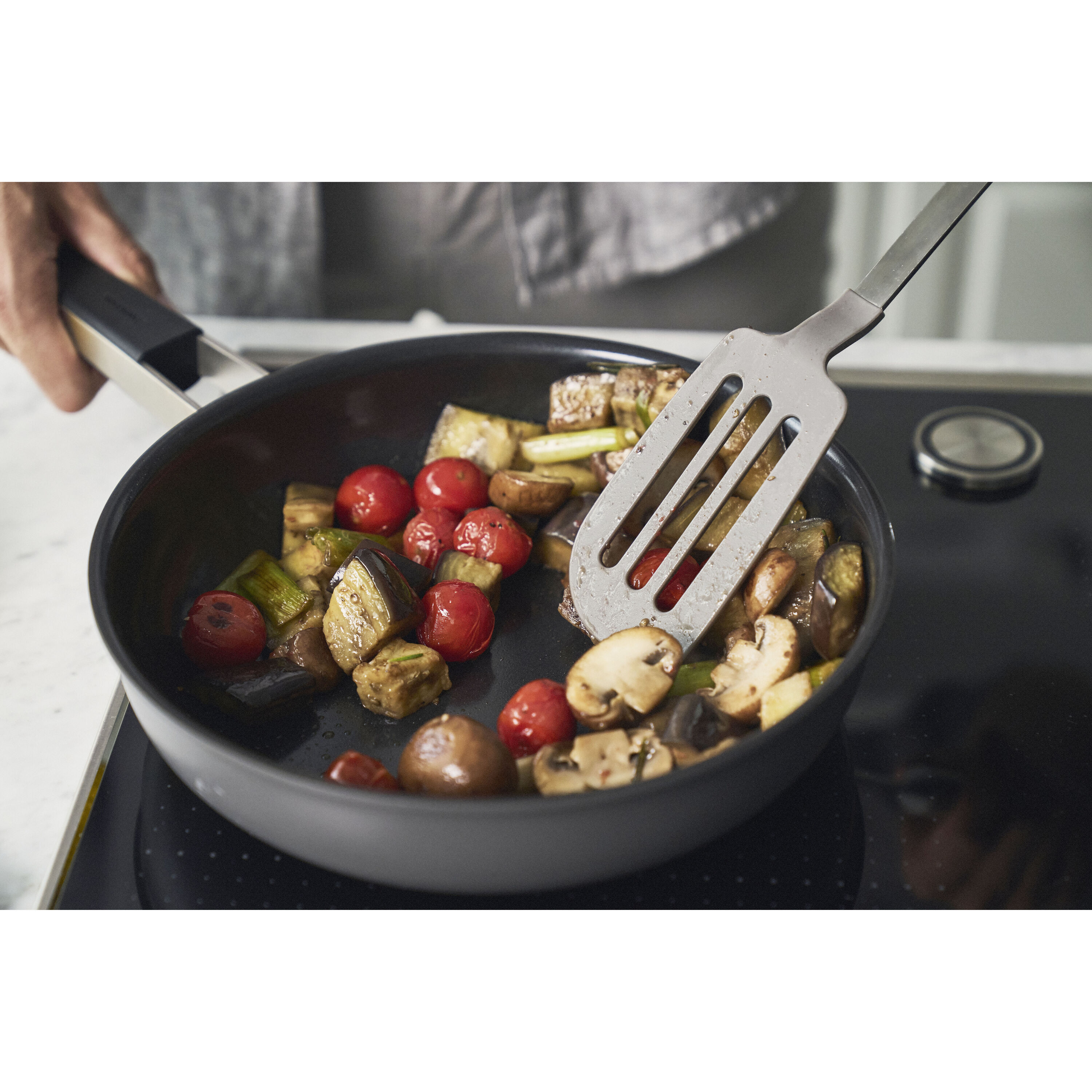 ZWILLING        Pure                Bratpfanne, 20 cm, 18/10 Edelstahl, Keramische Antihaftbeschichtung