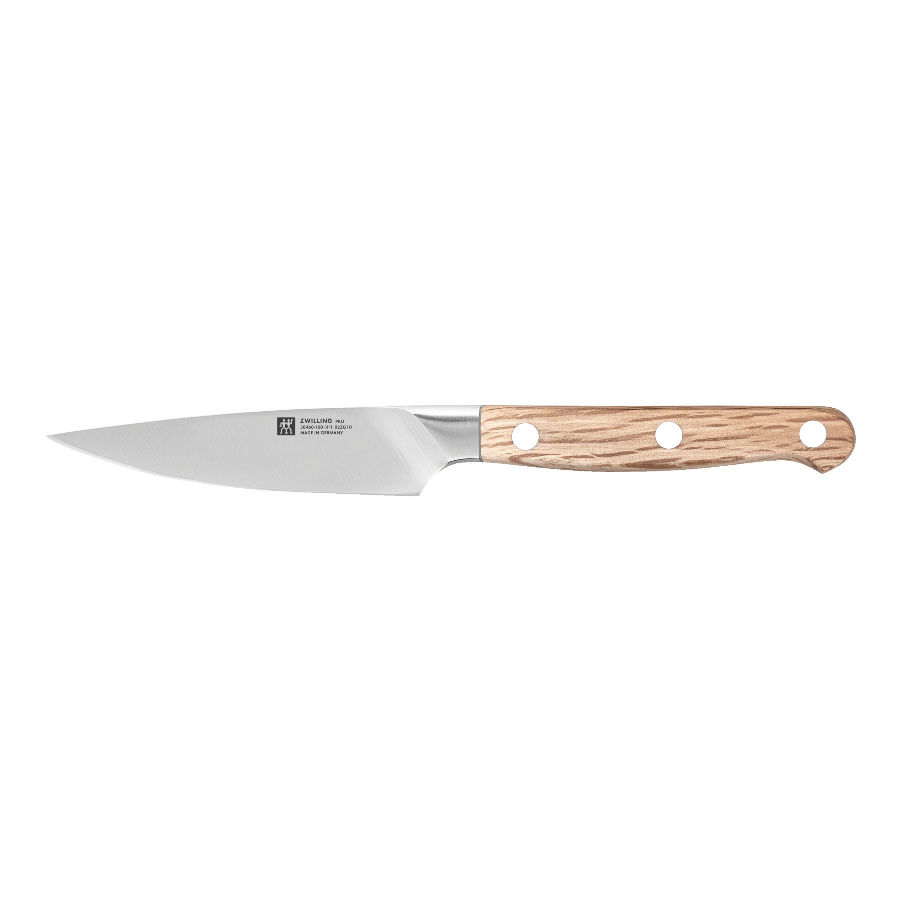 ZWILLING        Pro Wood                Spick- und Garniermesser 10 cm, Steineiche