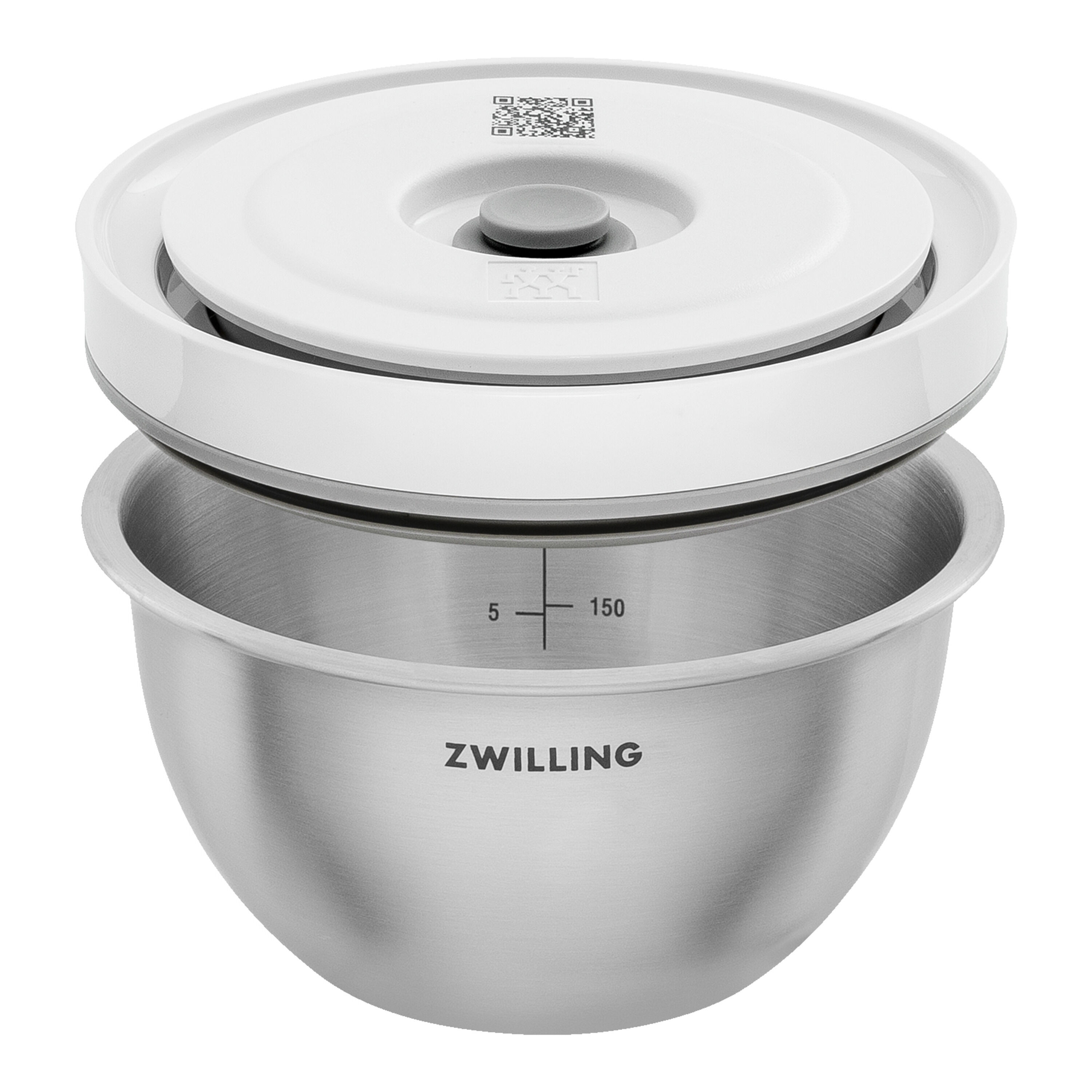 ZWILLING        Fresh & Save BOWLS                Vakuumschüssel S / 12 cm, Edelstahl, Silber