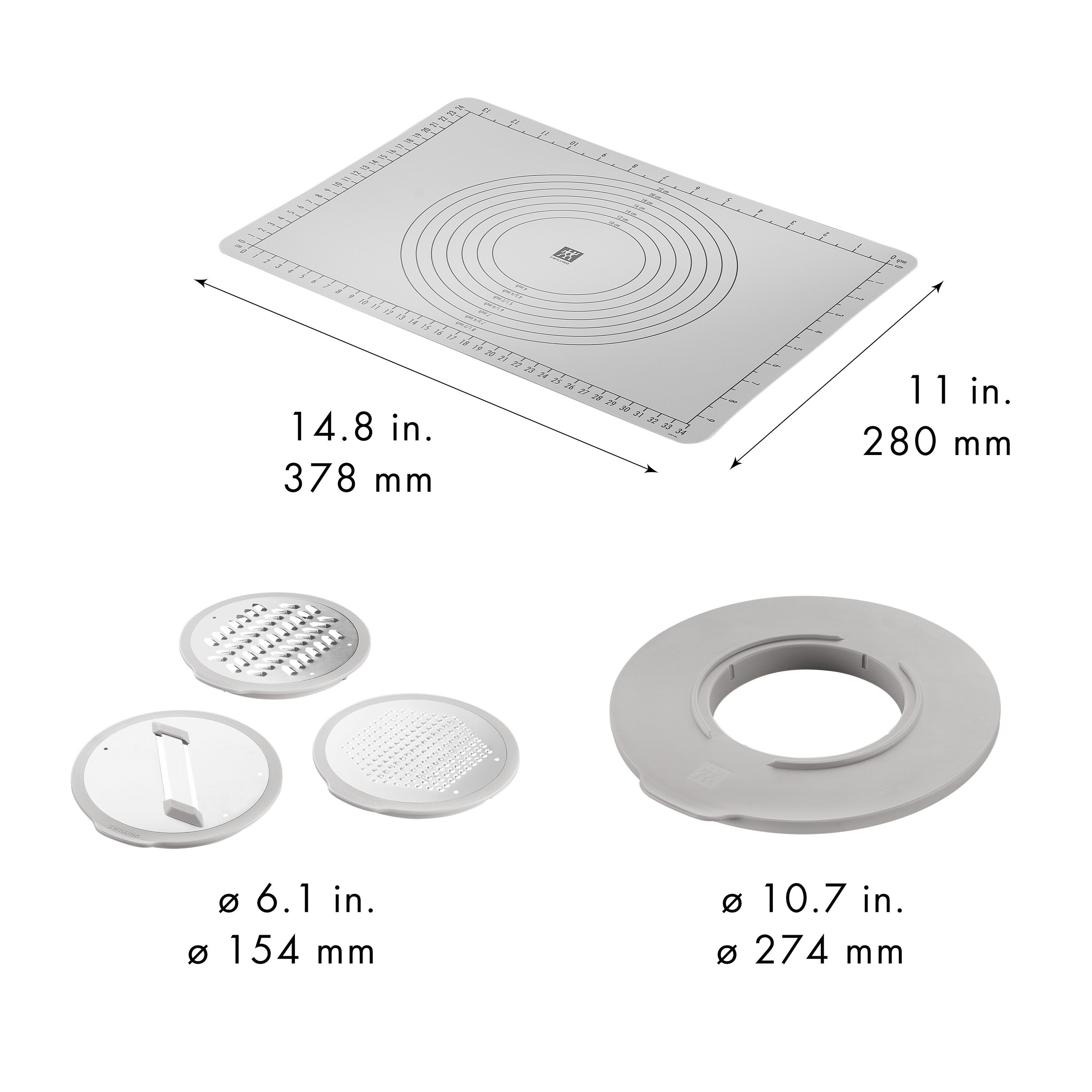 ZWILLING        Fresh & Save BOWLS                Zubehör Set, S/M/L / 5-tlg