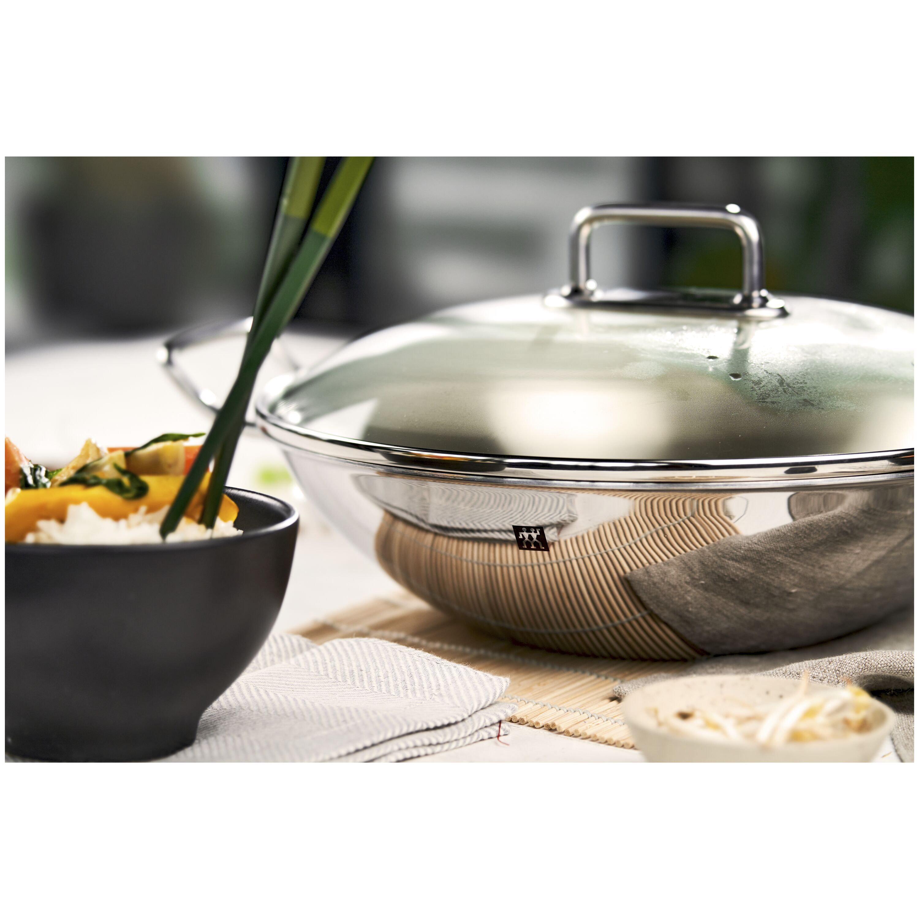 ZWILLING        Plus                Wok, 32 cm, 18/10 Edelstahl