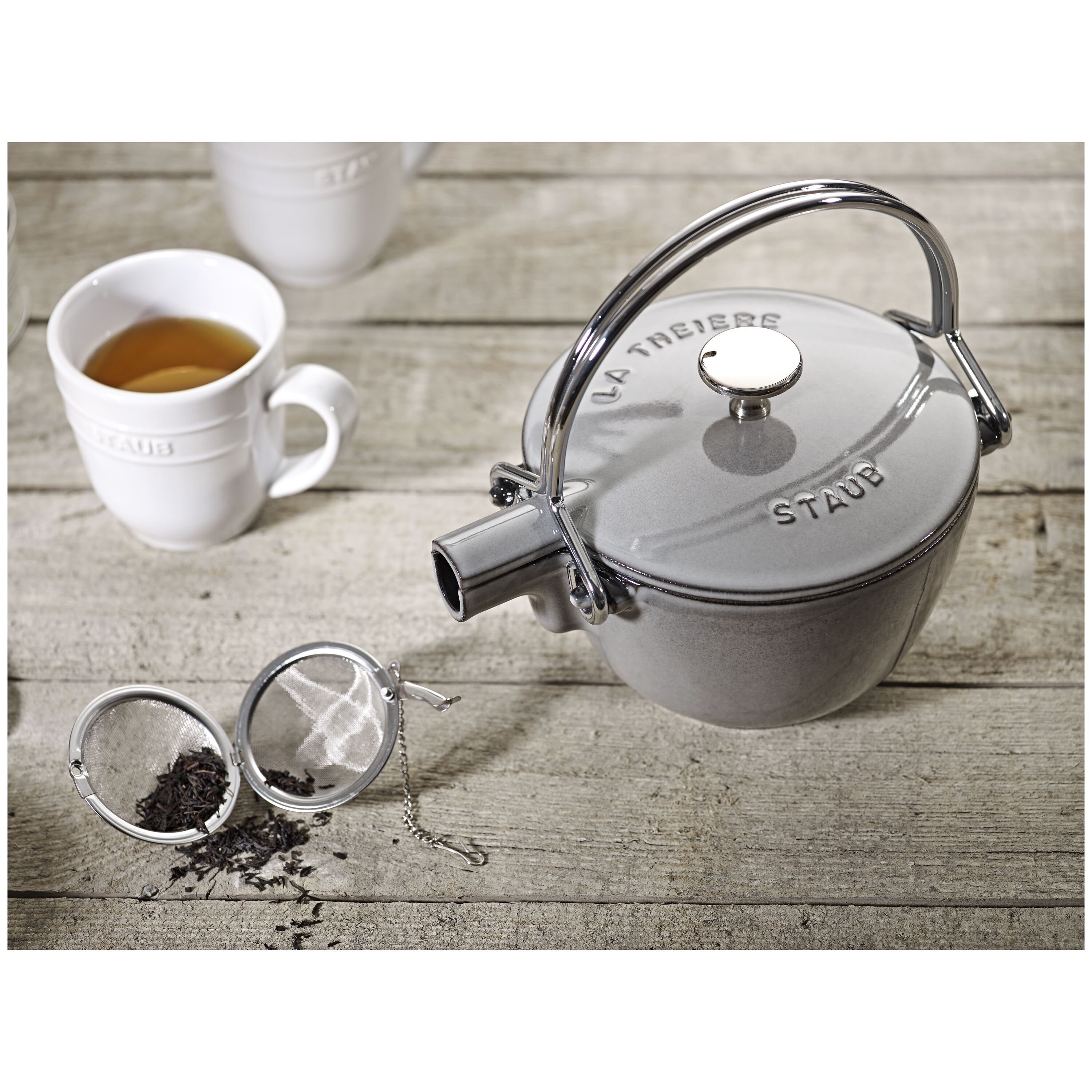 Staub        Specialities                Teekanne 1,1 l, Graphit-Grau