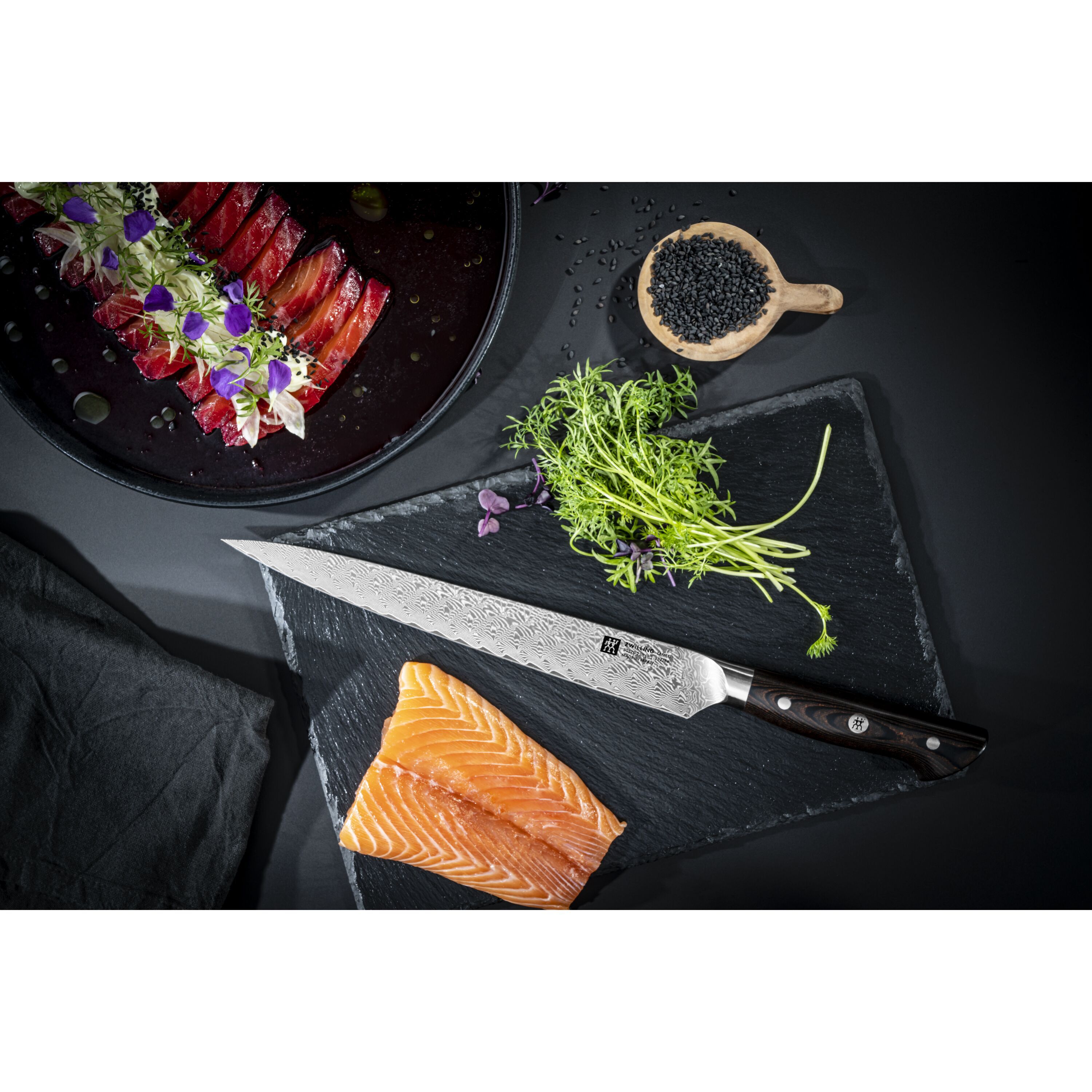 ZWILLING        Tanrei                Fleischmesser 23 cm, Glattschliff