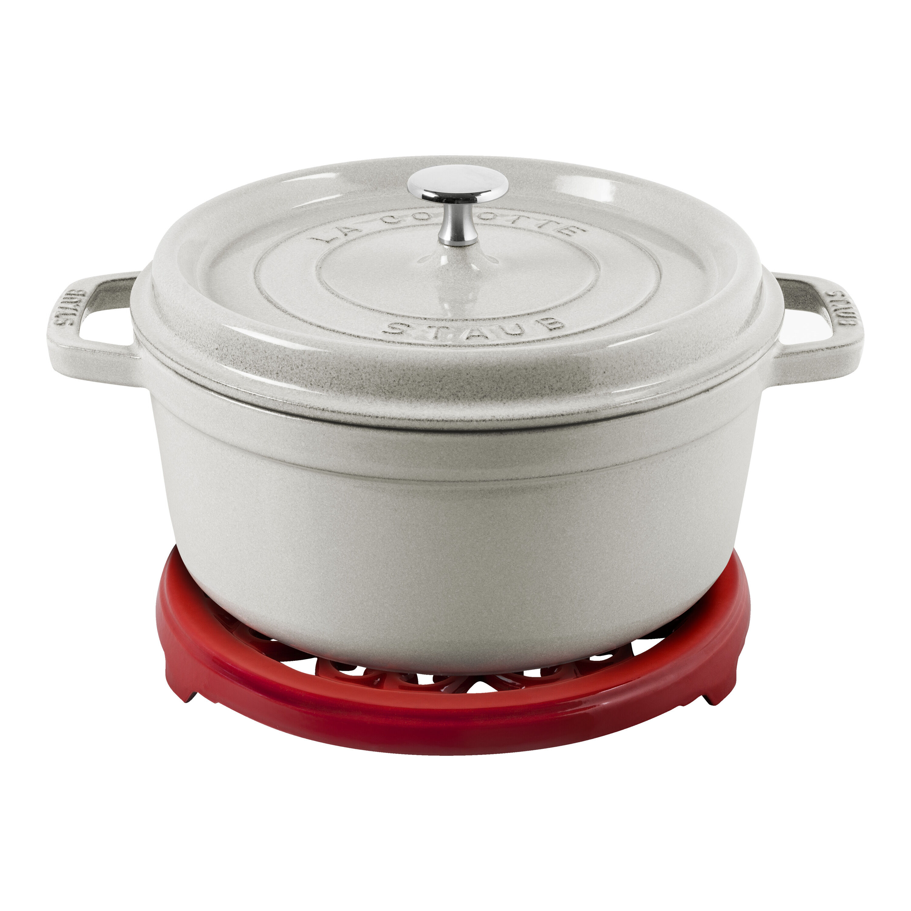 Staub        Serving                Untersetzer 23 cm, rund, Gusseisen