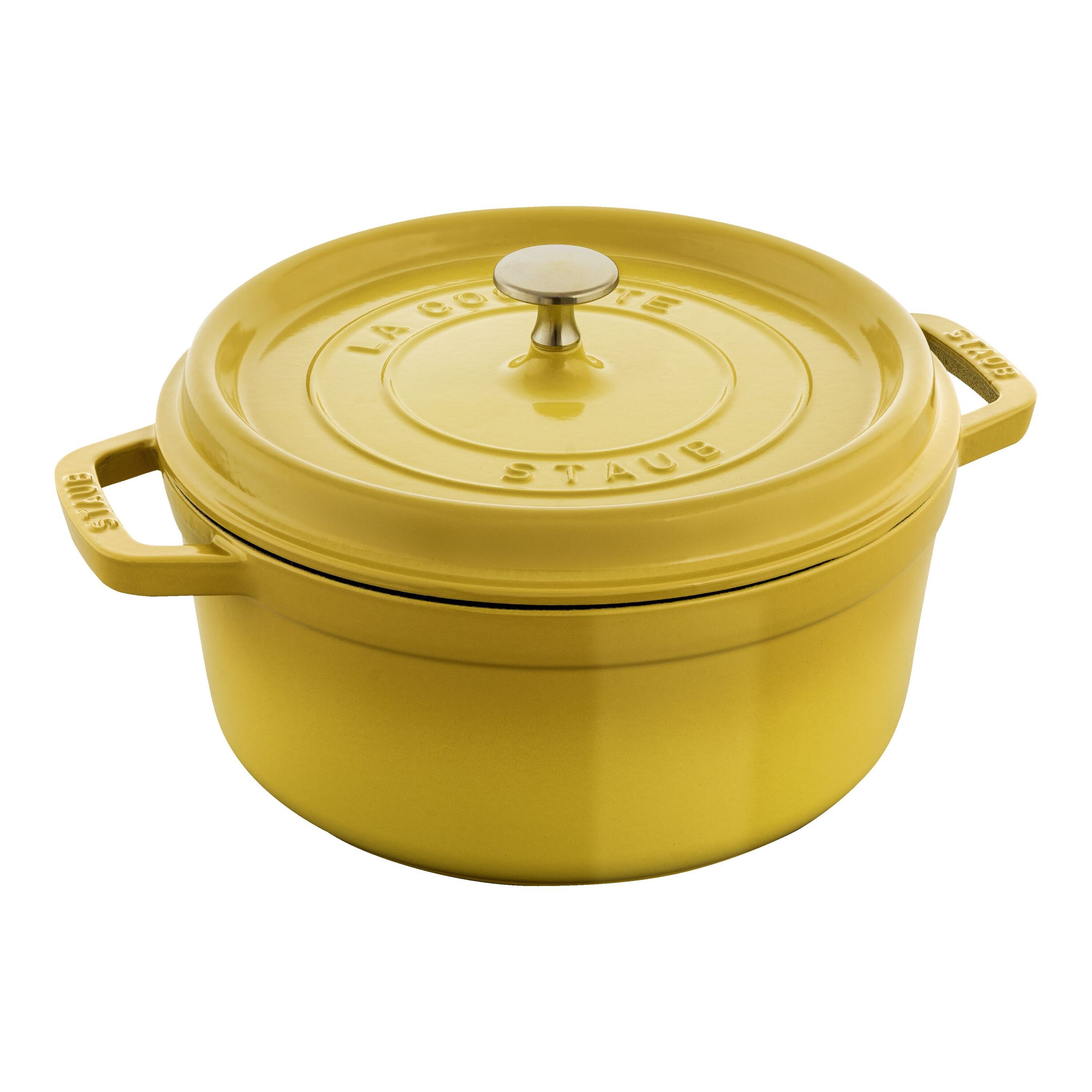 Staub        La Cocotte                Cocotte 24 cm, rund, Citron, Gusseisen