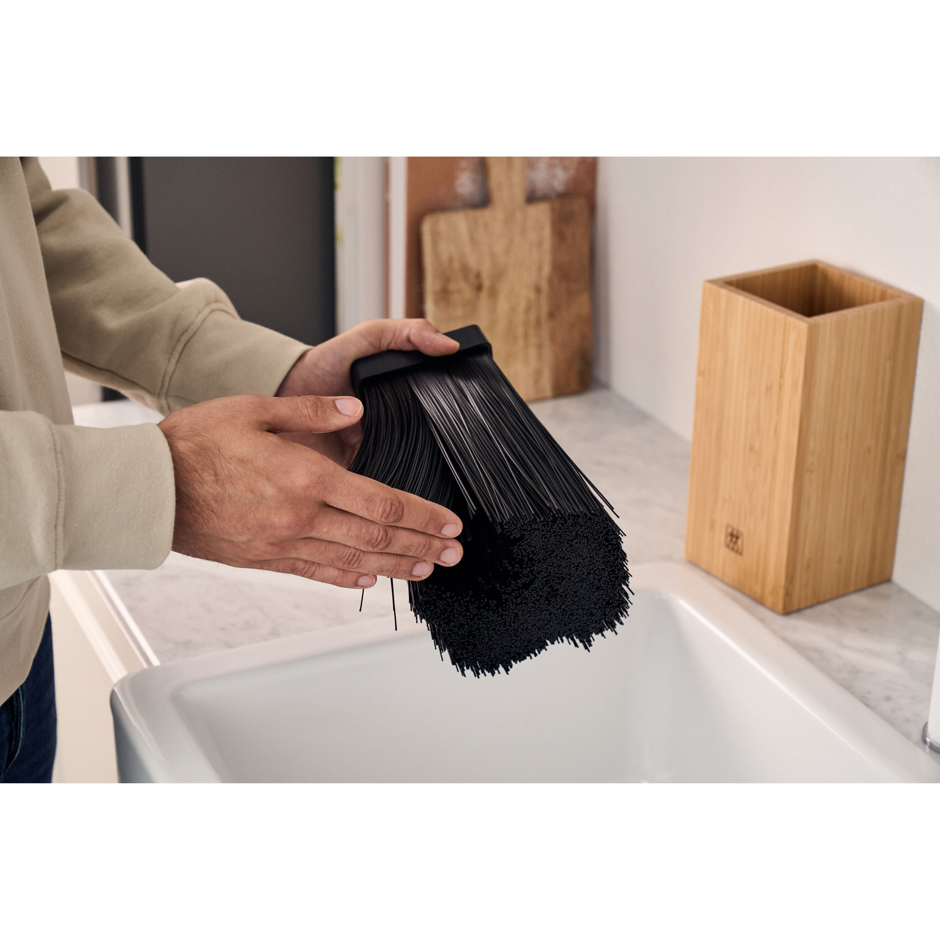 ZWILLING                        Messerblock, leer, 7, Braun