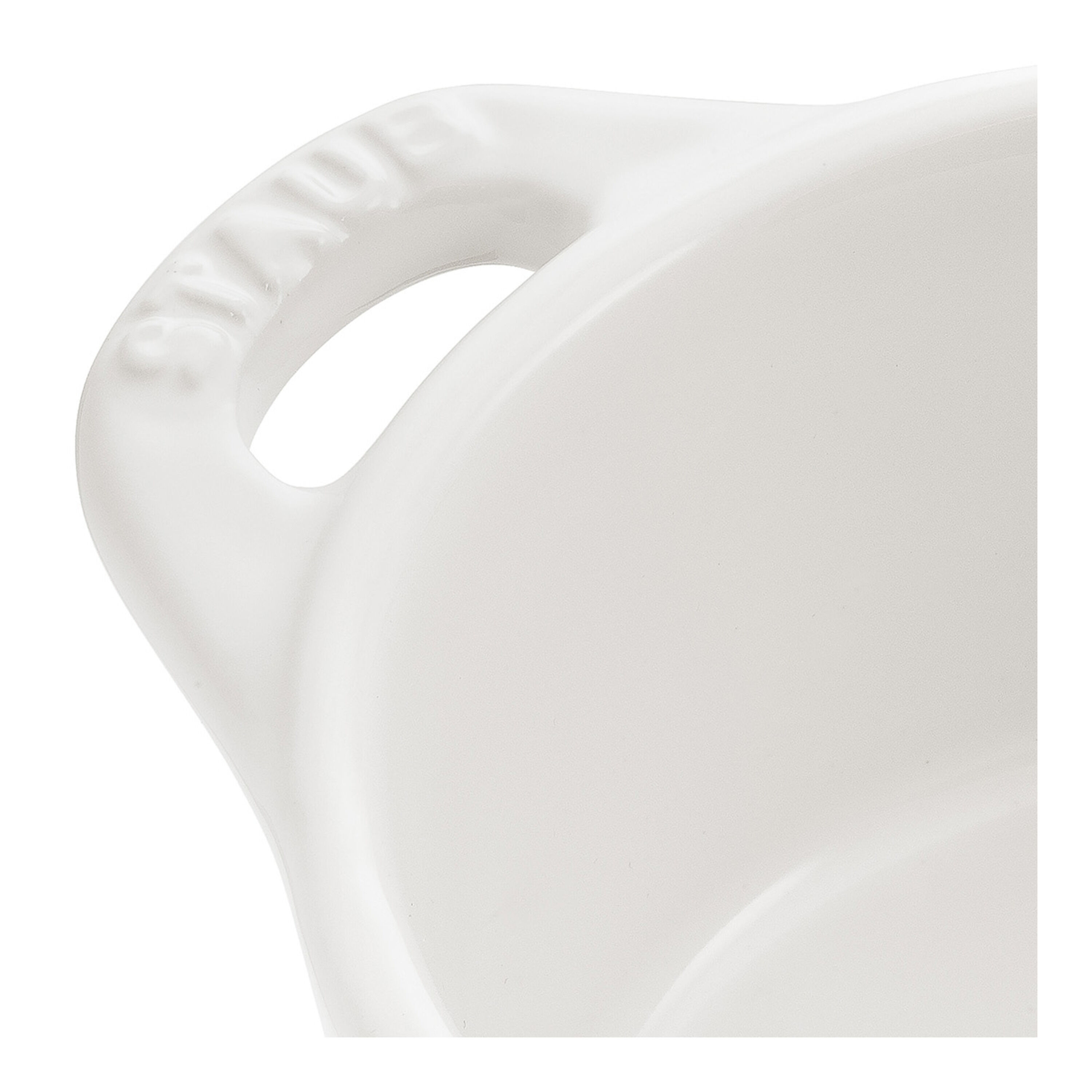 Staub        Ceramique                Mini Cocotte 10 cm, rund, Reinweiß, Keramik