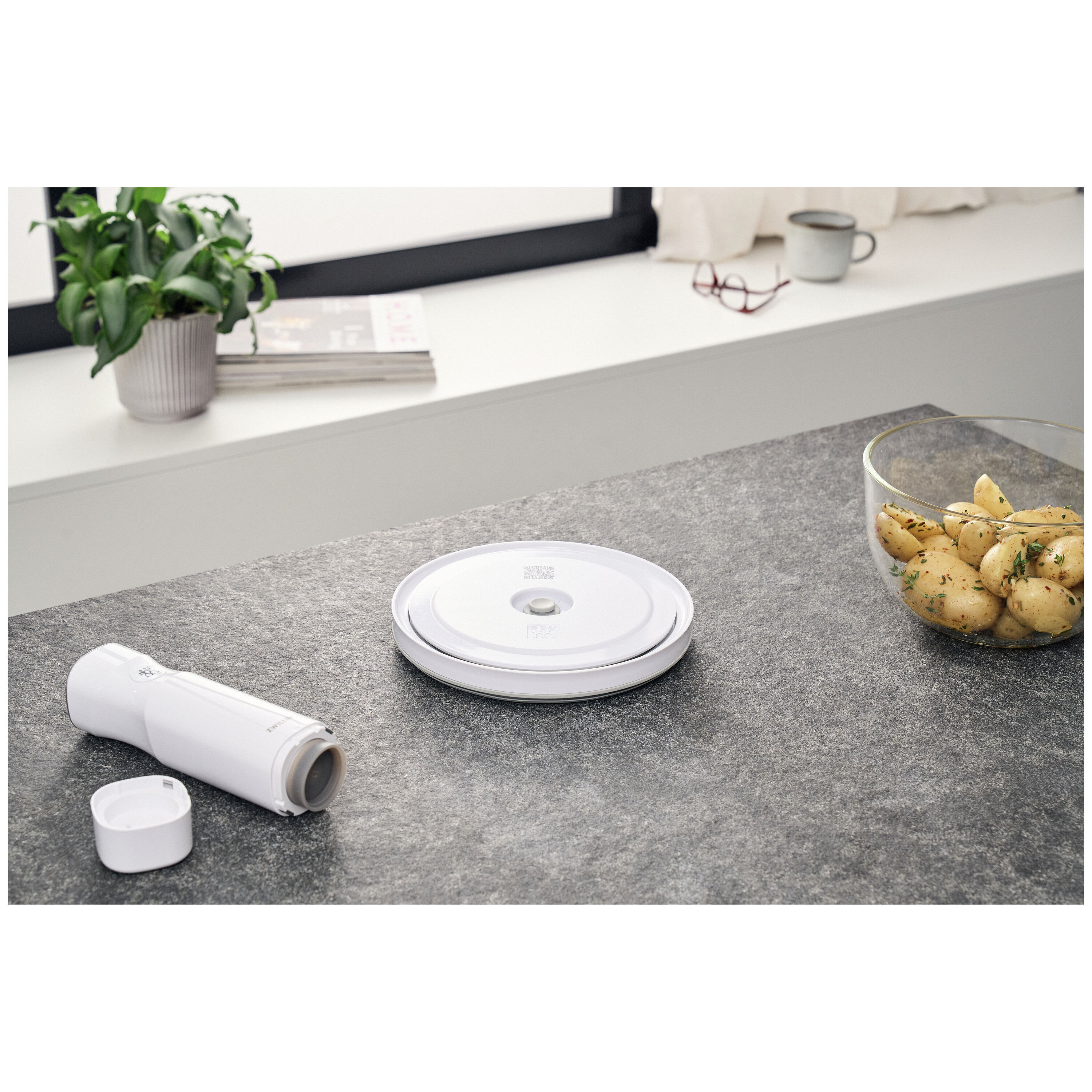 ZWILLING        Fresh & Save BOWLS                Vakuumschüssel Deckel M / 18 cm, Weiß