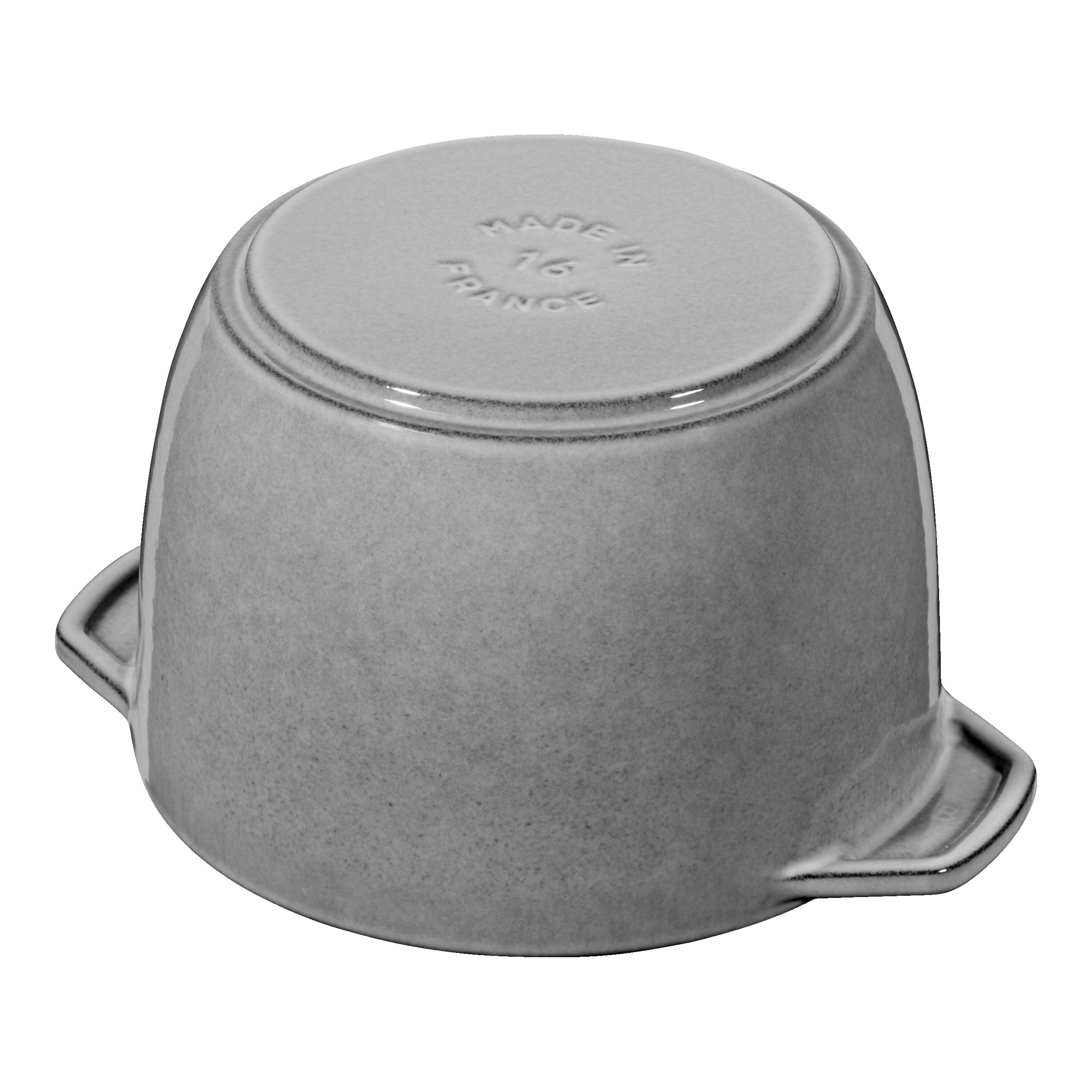 Staub        La Cocotte                Reis-Cocotte 16 cm, rund, Graphit-Grau, Gusseisen