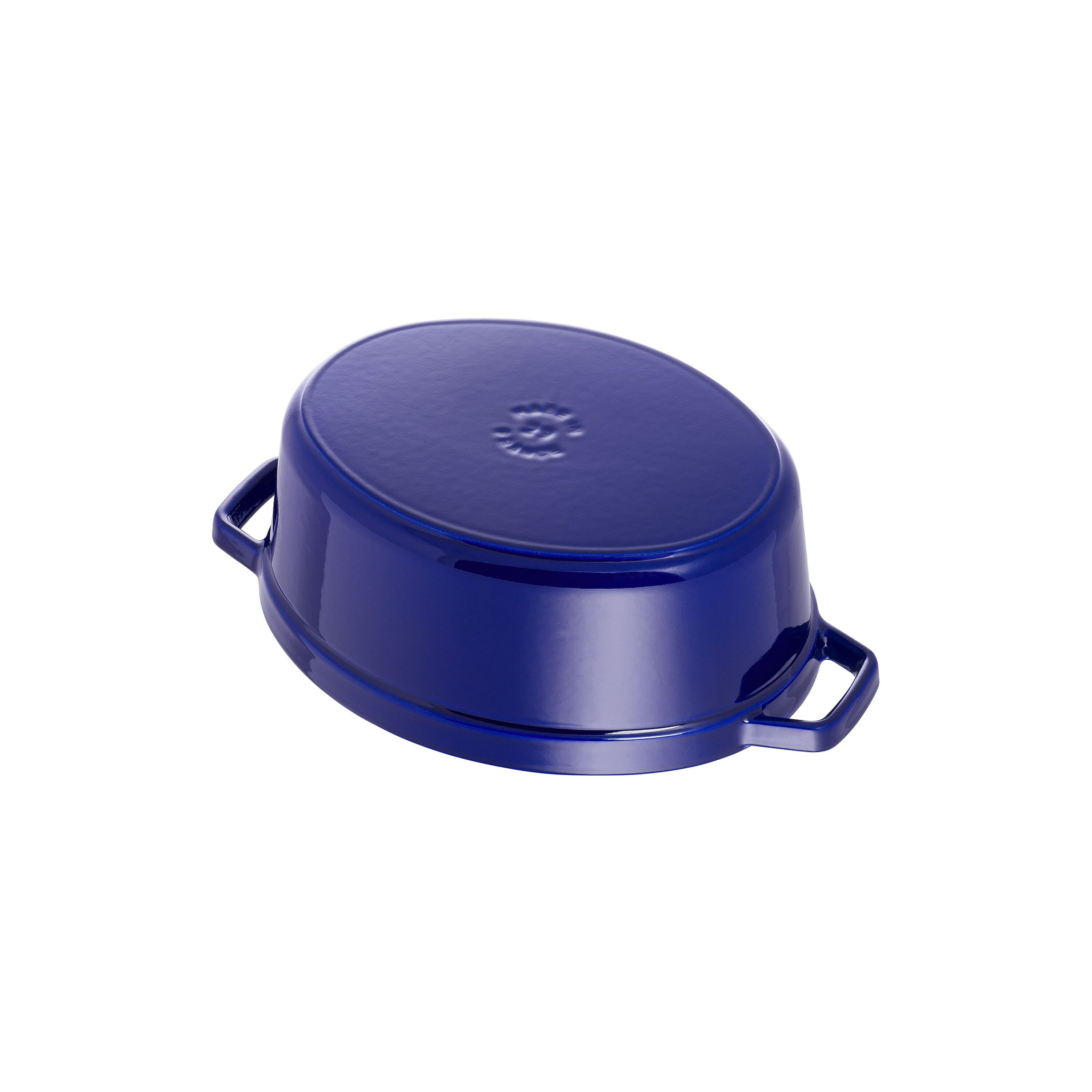 Staub        La Cocotte                Cocotte 29 cm, oval, Dunkelblau, Gusseisen
