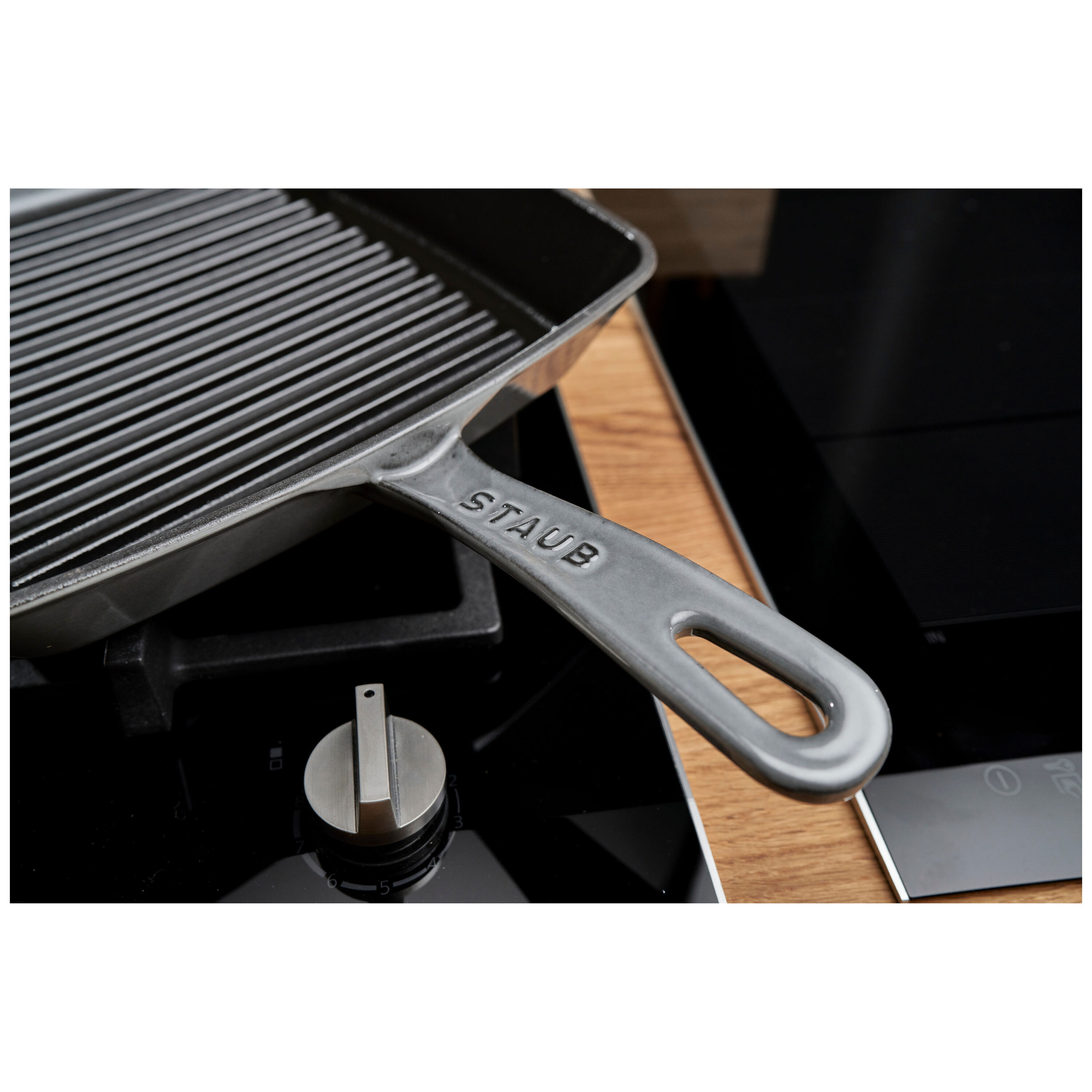 Staub        Grill Pans                American Grill 30 cm, Gusseisen, Graphit-Grau