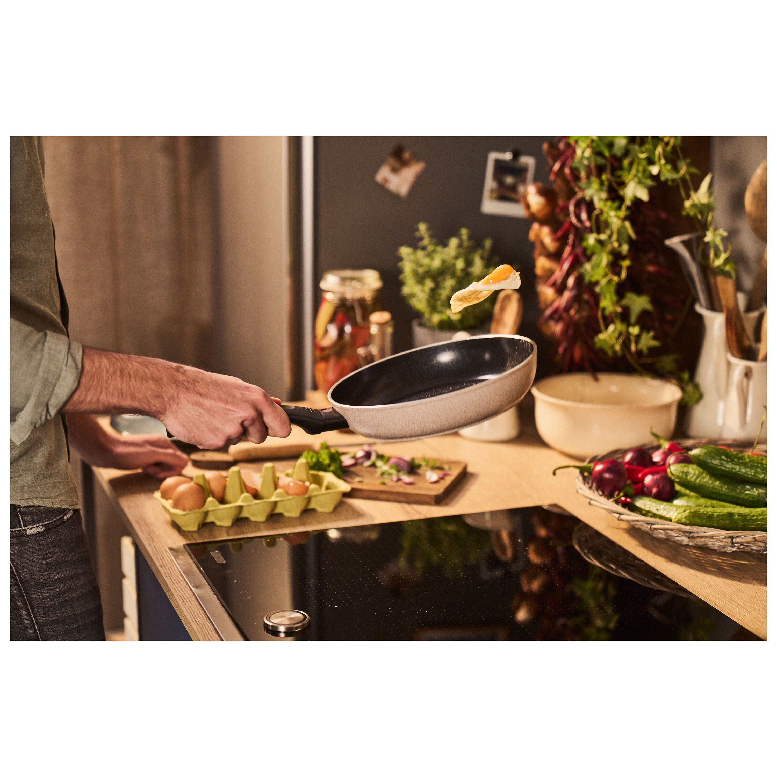 BALLARINI        Ledro                Bratpfannenset 3-tlg, Aluminium, Keramische Antihaftbeschichtung