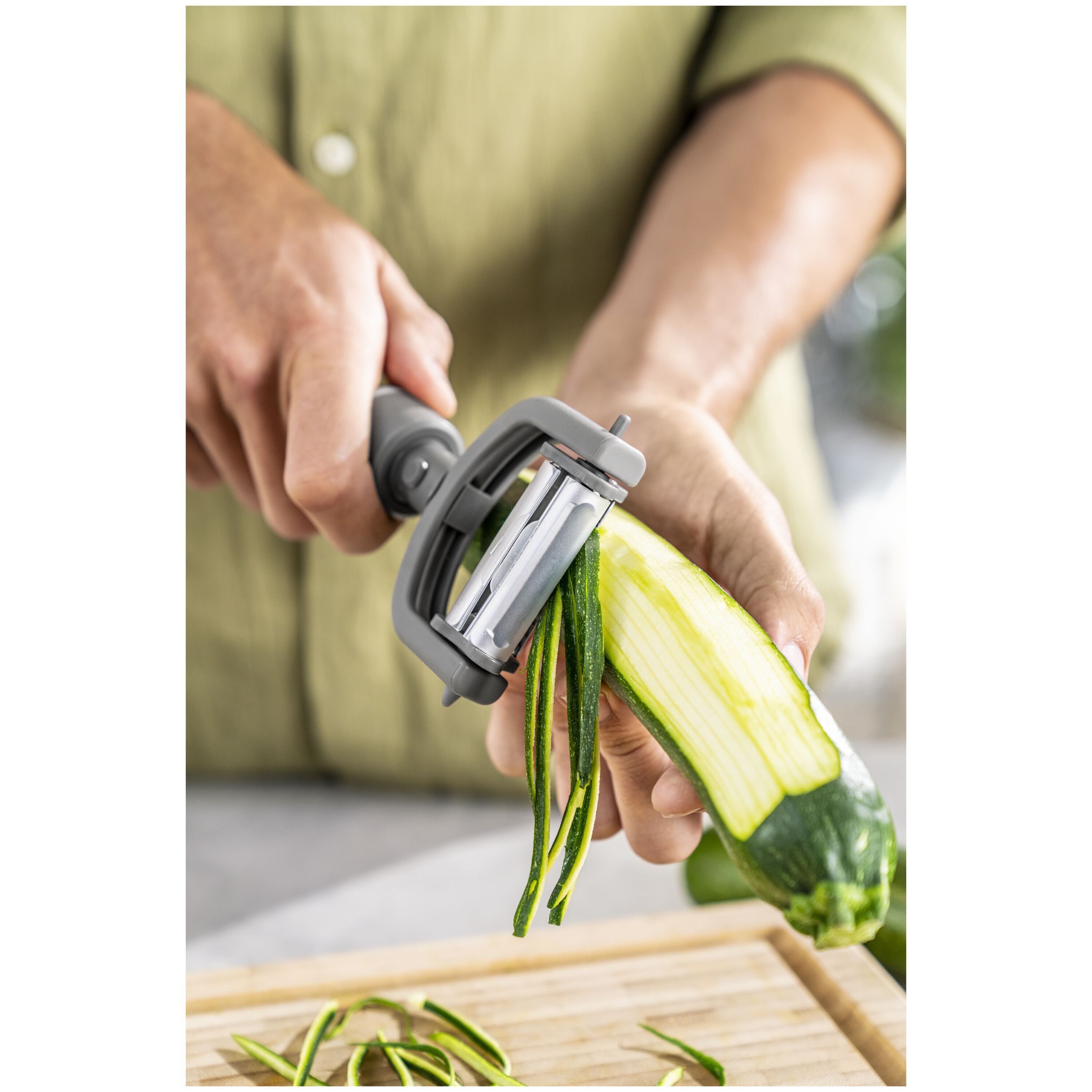 ZWILLING        Z-Cut                5-in-1 Sparschäler, Grau