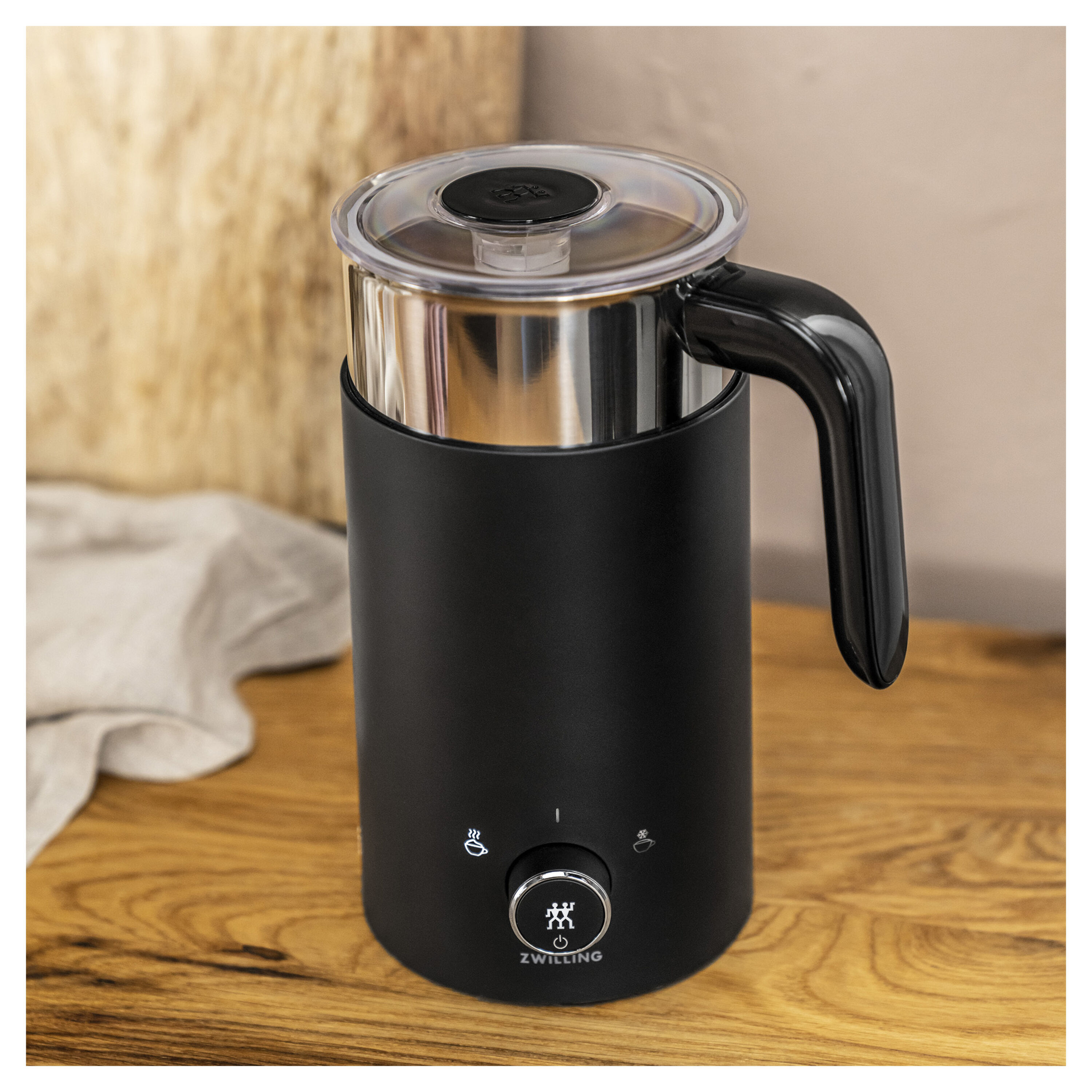 ZWILLING        Enfinigy                Milchaufschäumer, 400 ml, Schwarz