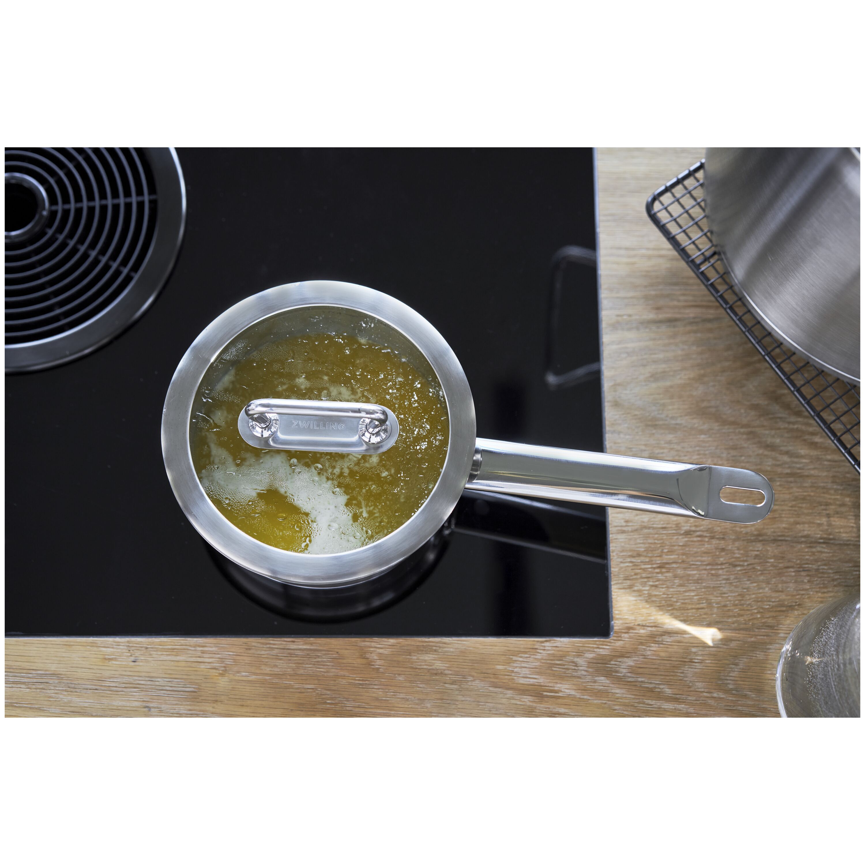 ZWILLING        Pro                Stieltopf 20 cm, 18/10 Edelstahl, Silber