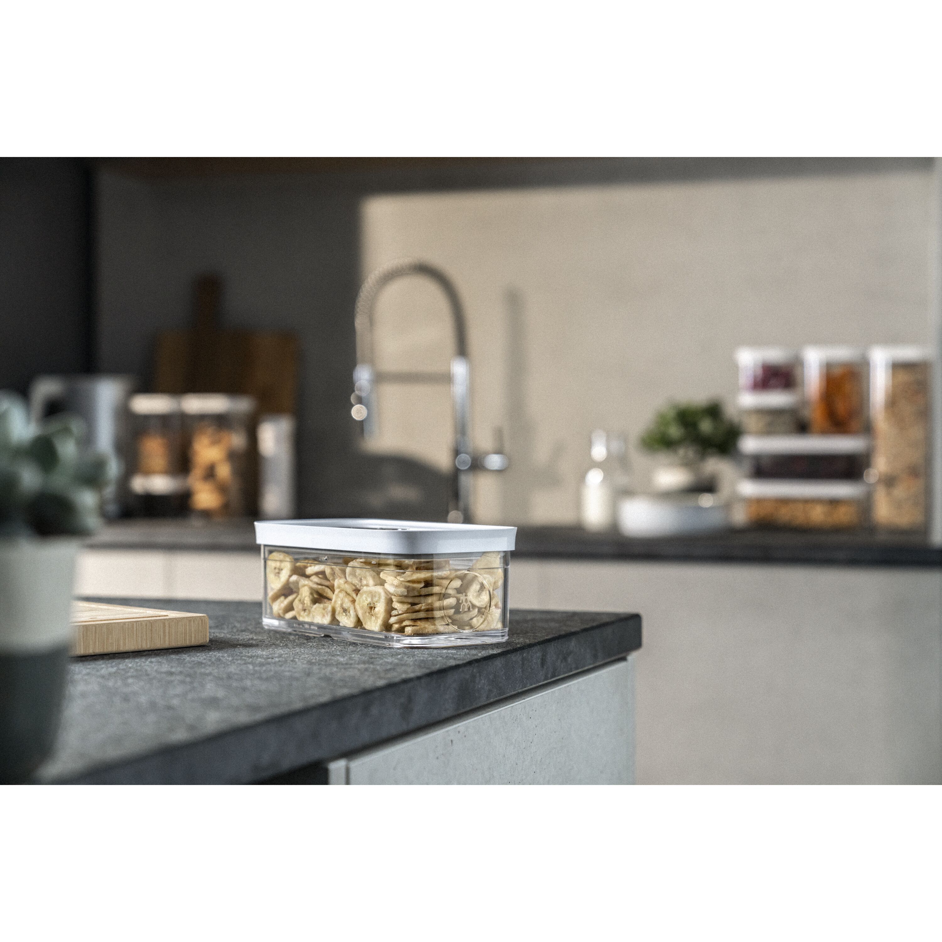 ZWILLING        Fresh & Save CUBE                CUBE Box M / 21 cm, Transparent-Weiß