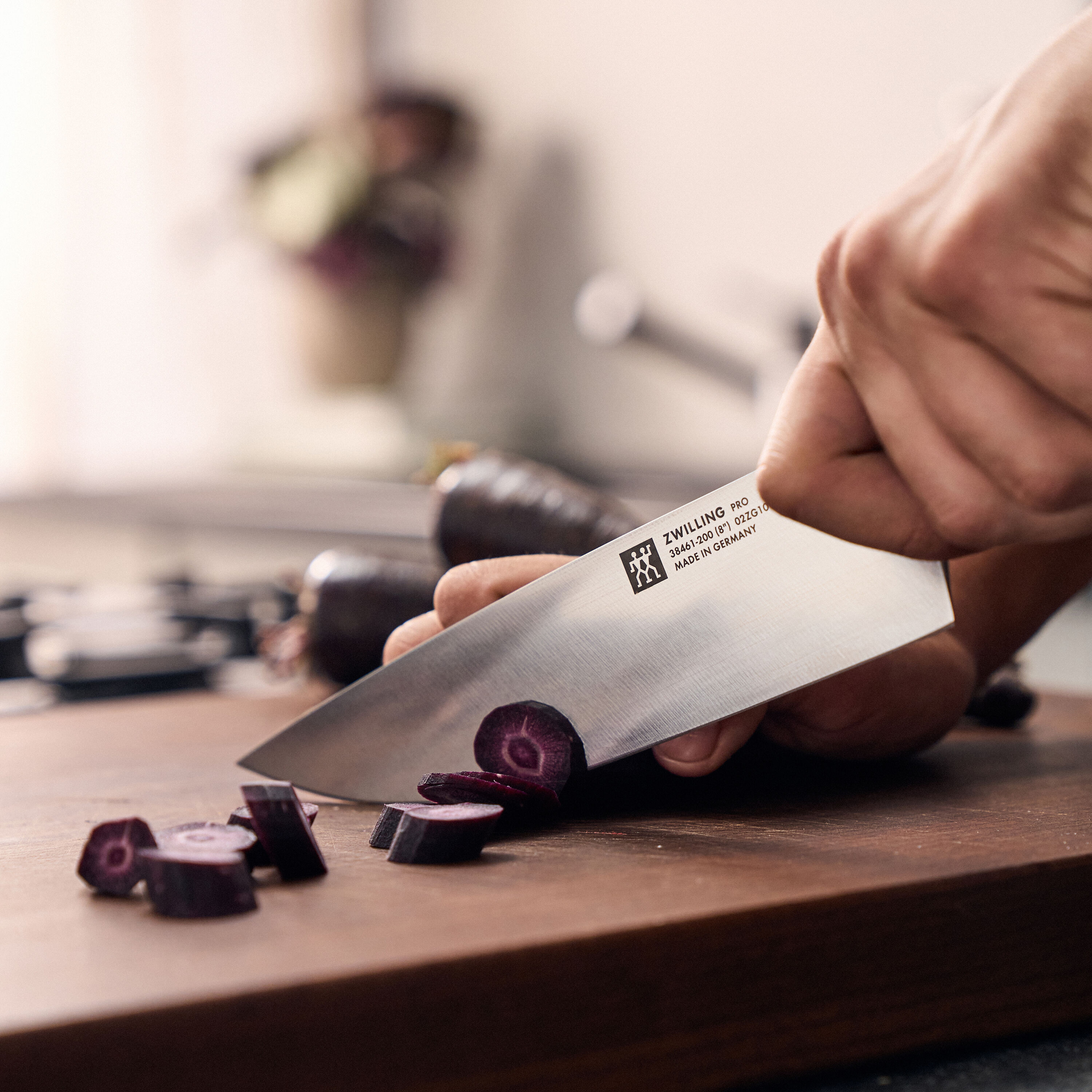 ZWILLING        Pro Wood                Kochmesser 20 cm, Steineiche