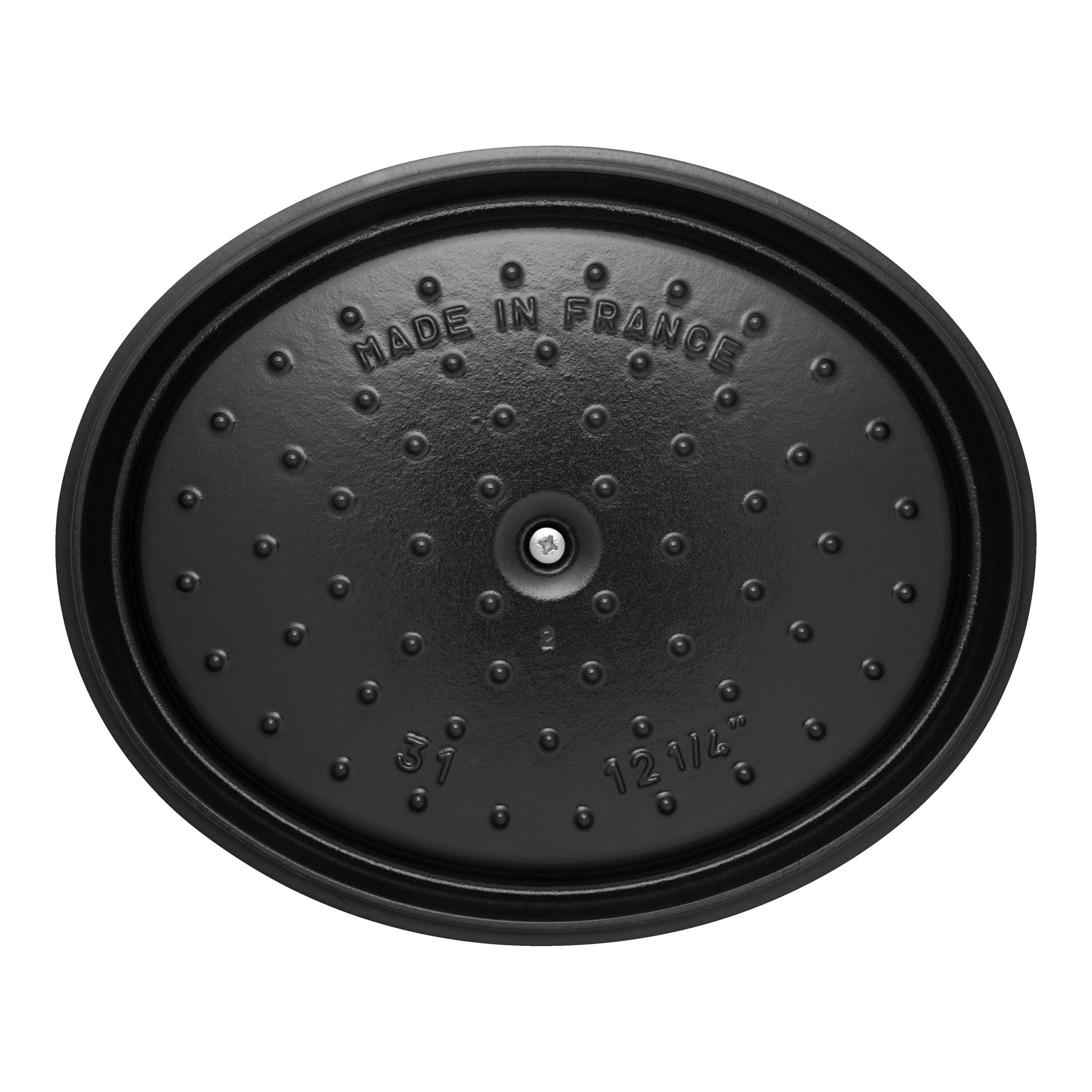 Staub        La Cocotte                Cocotte 31 cm, oval, Weisser Trüffel, Gusseisen