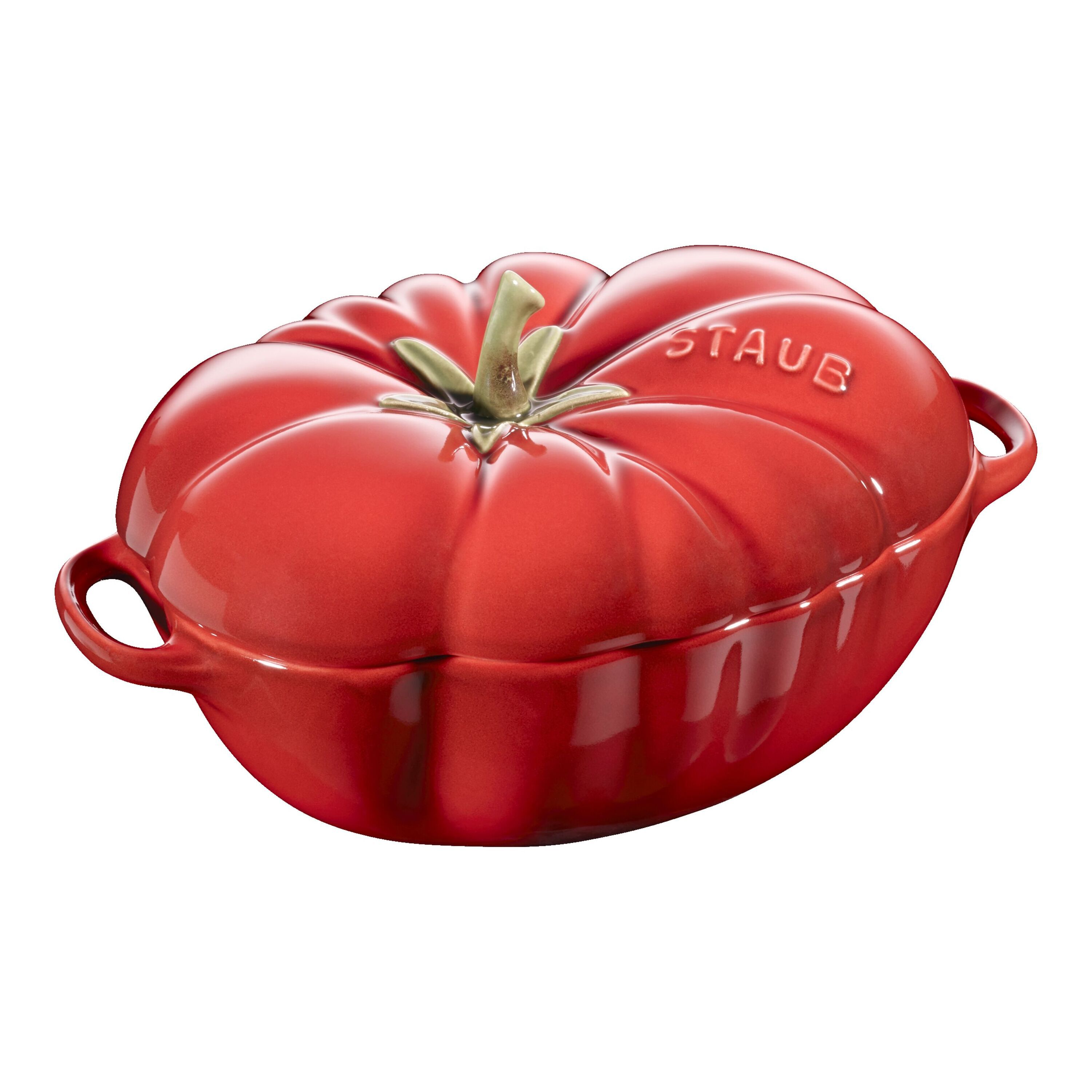 Staub        Ceramique                Cocotte 16 cm, Tomate, Kirsch-Rot, Keramik