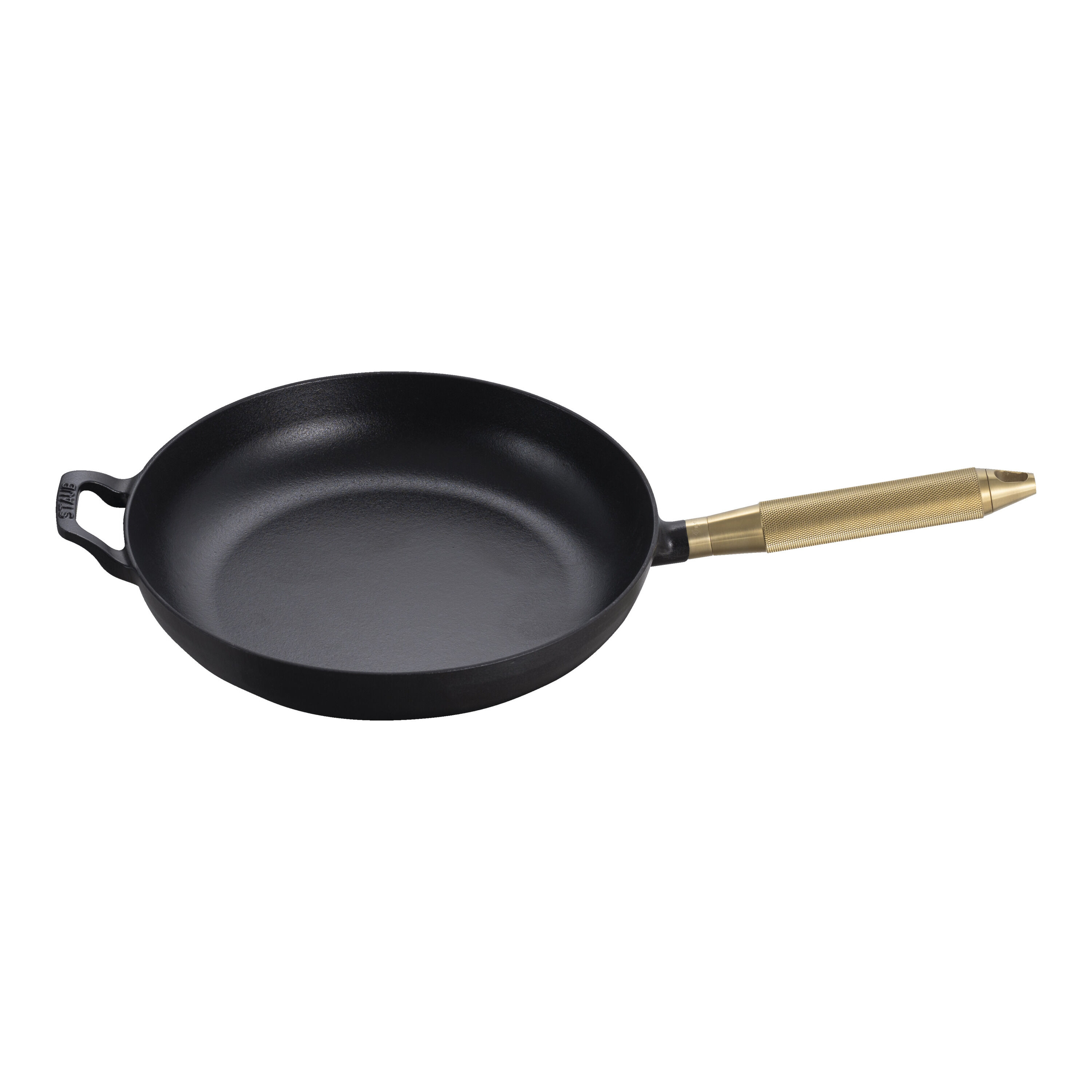 Staub        Pans                Bratpfanne Buster+Punch 28 cm, rund, Schwarz, Gusseisen