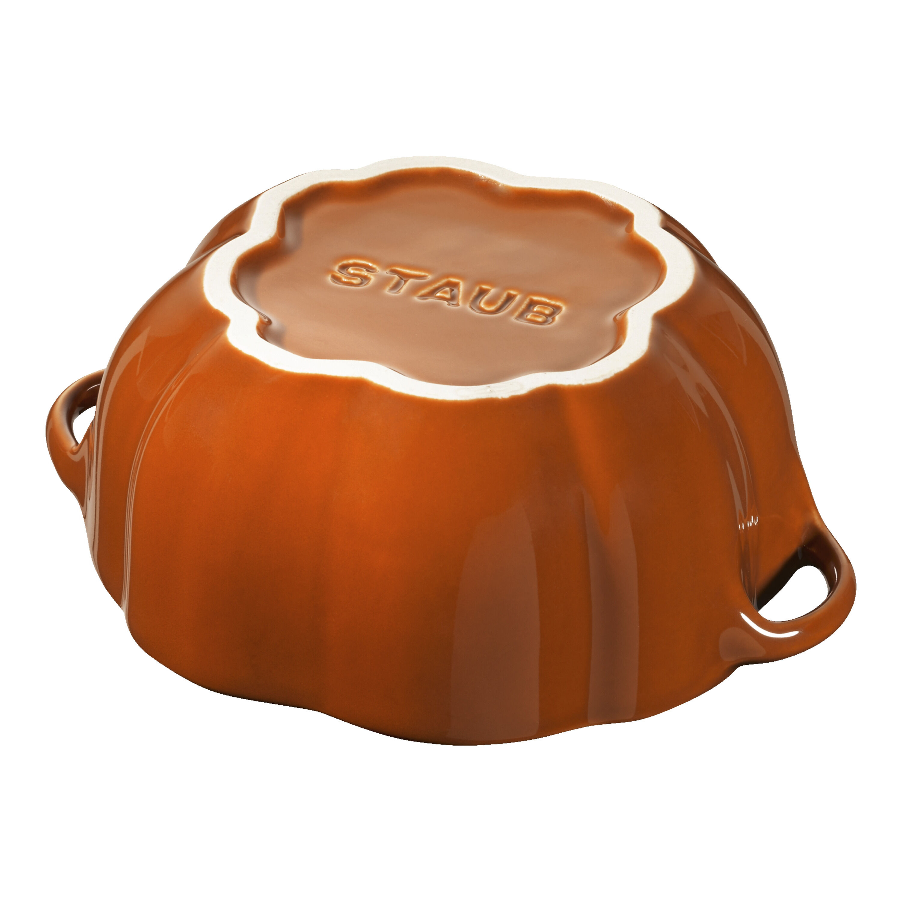 Staub        Ceramique                Cocotte 12 cm, Kürbis, Zimt, Keramik