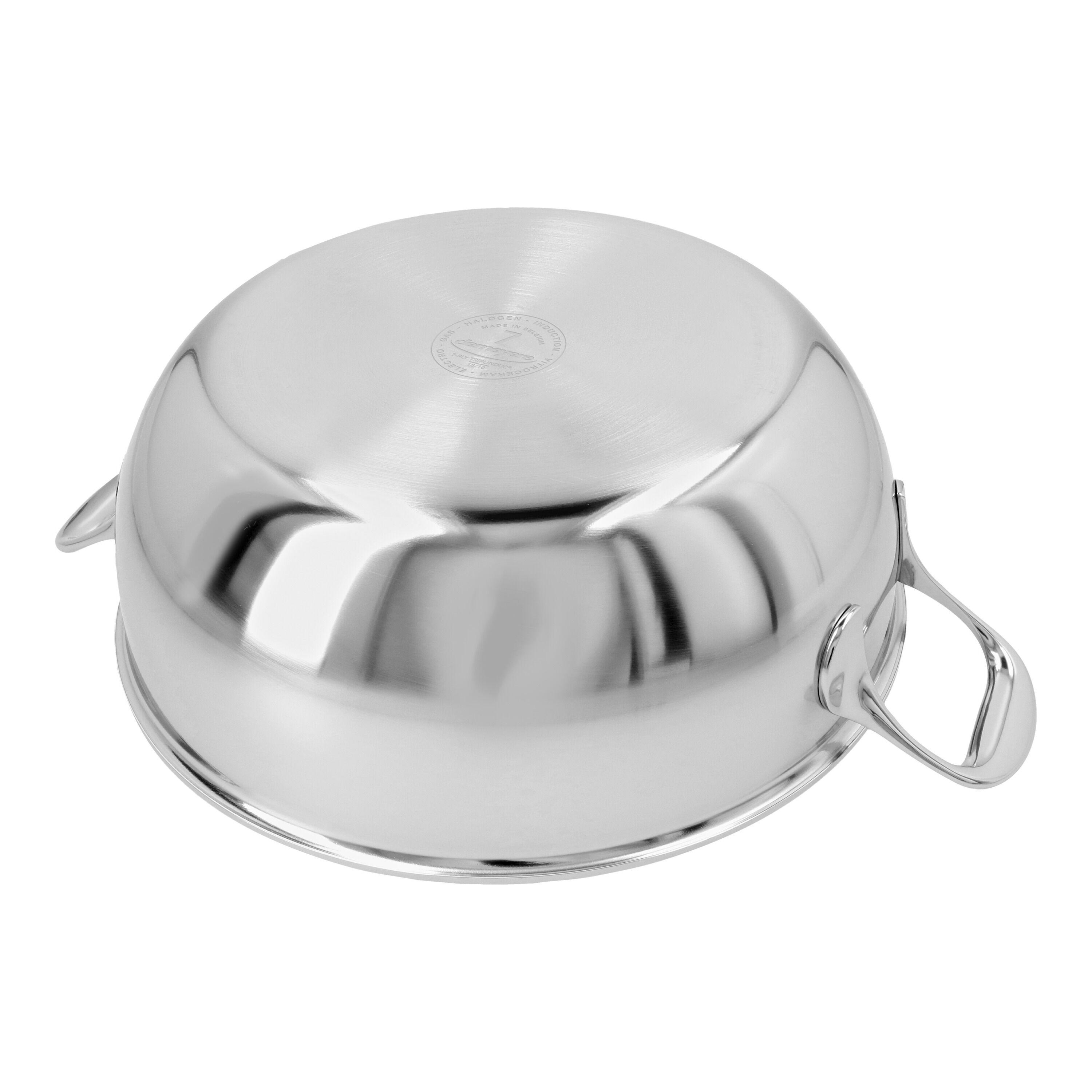 Demeyere        Atlantis 7                Servierpfanne mit doppelwandigem Deckel 28 cm, 18/10 Edelstahl