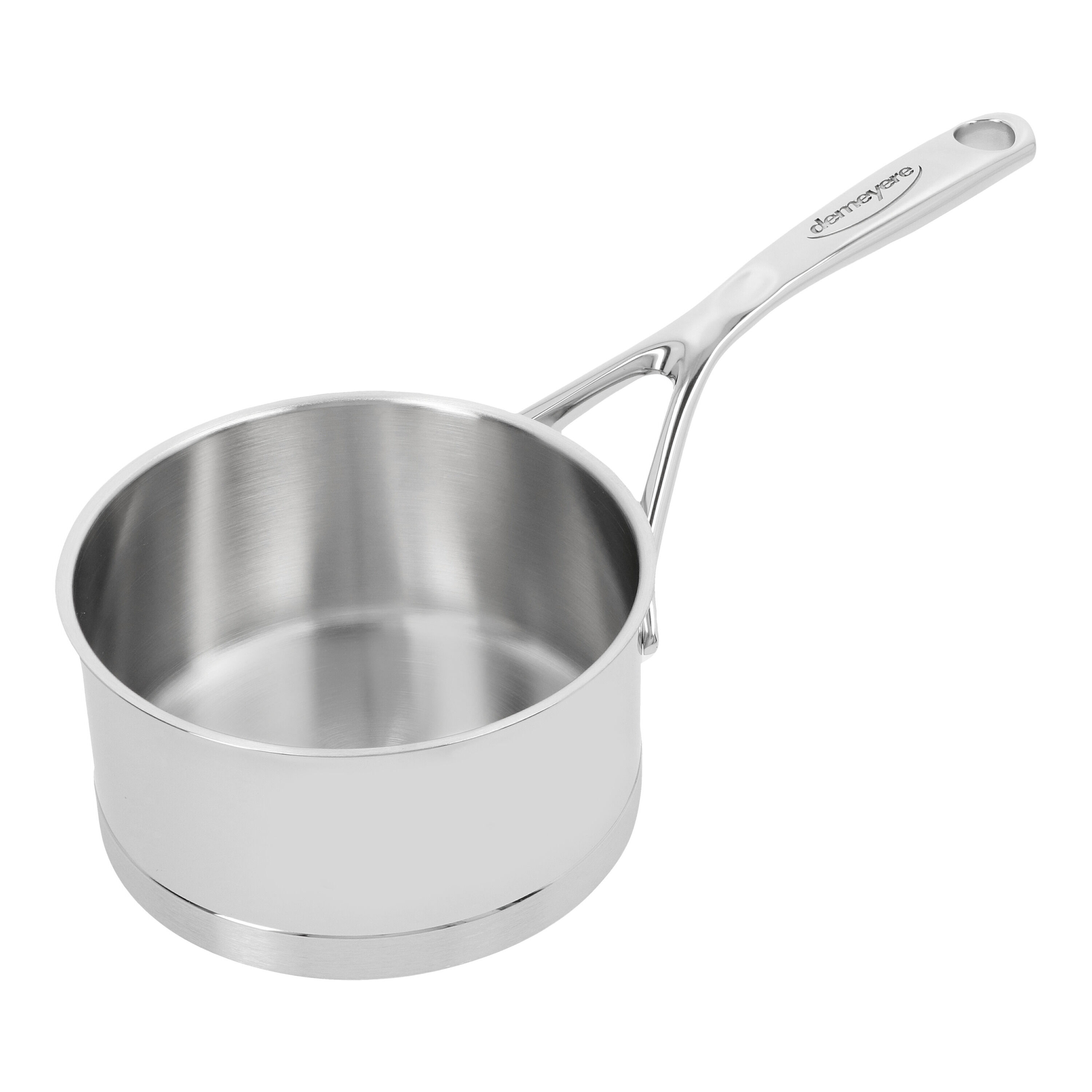 Demeyere        Atlantis 7                Stieltopf ohne Deckel 14 cm, 18/10 Edelstahl, Silber