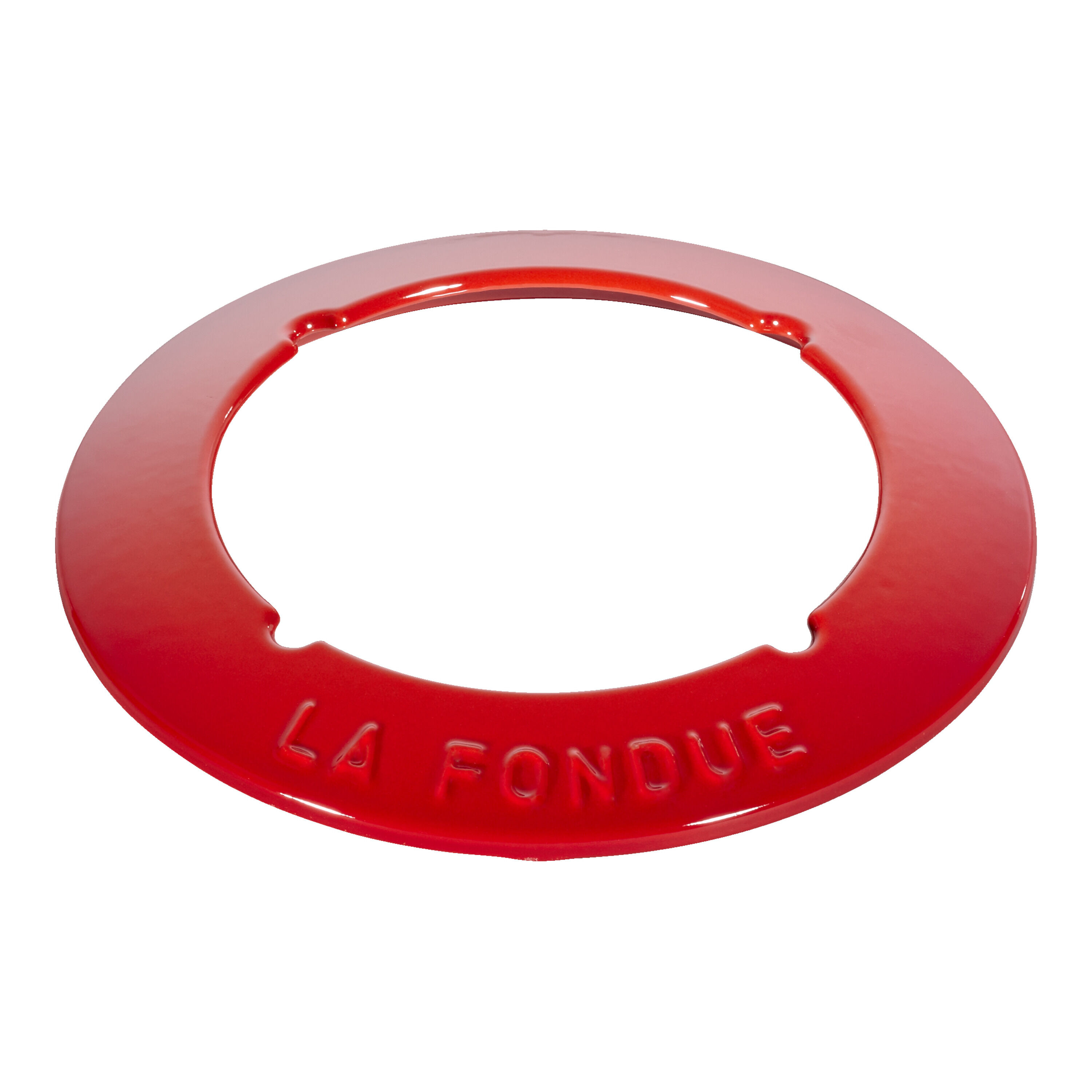 Staub        Specialities                Fondue Set 16 cm, rund, Kirsch-Rot, Gusseisen