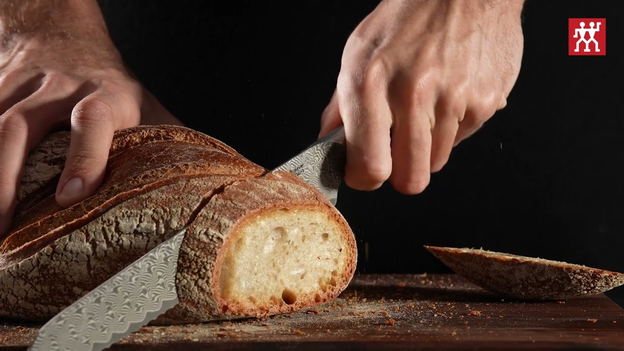 ZWILLING        FIVE STAR PLUS                Brotmesser 20 cm, Wellenschliff