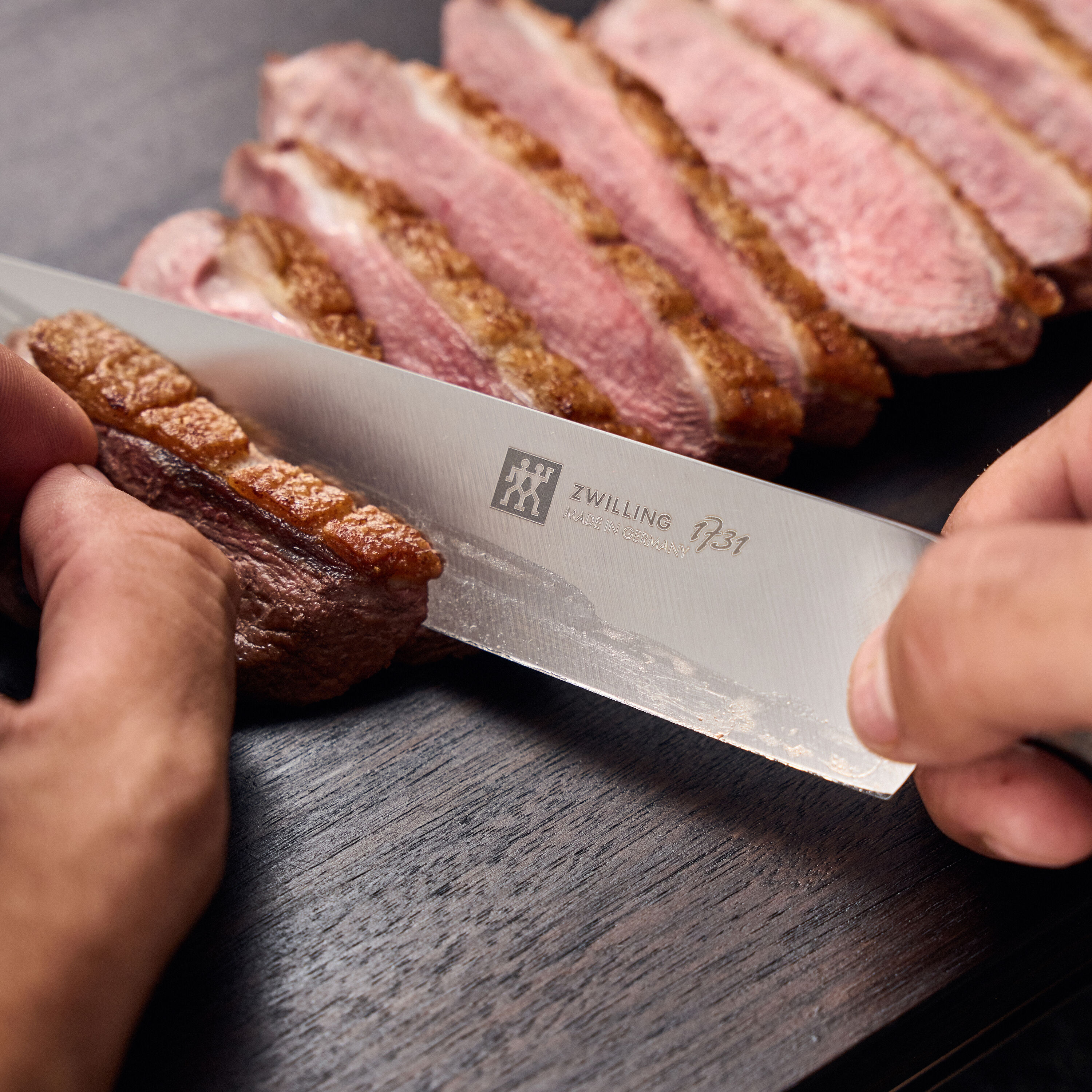 ZWILLING        1731                Fleischmesser 20 cm, Glattschliff