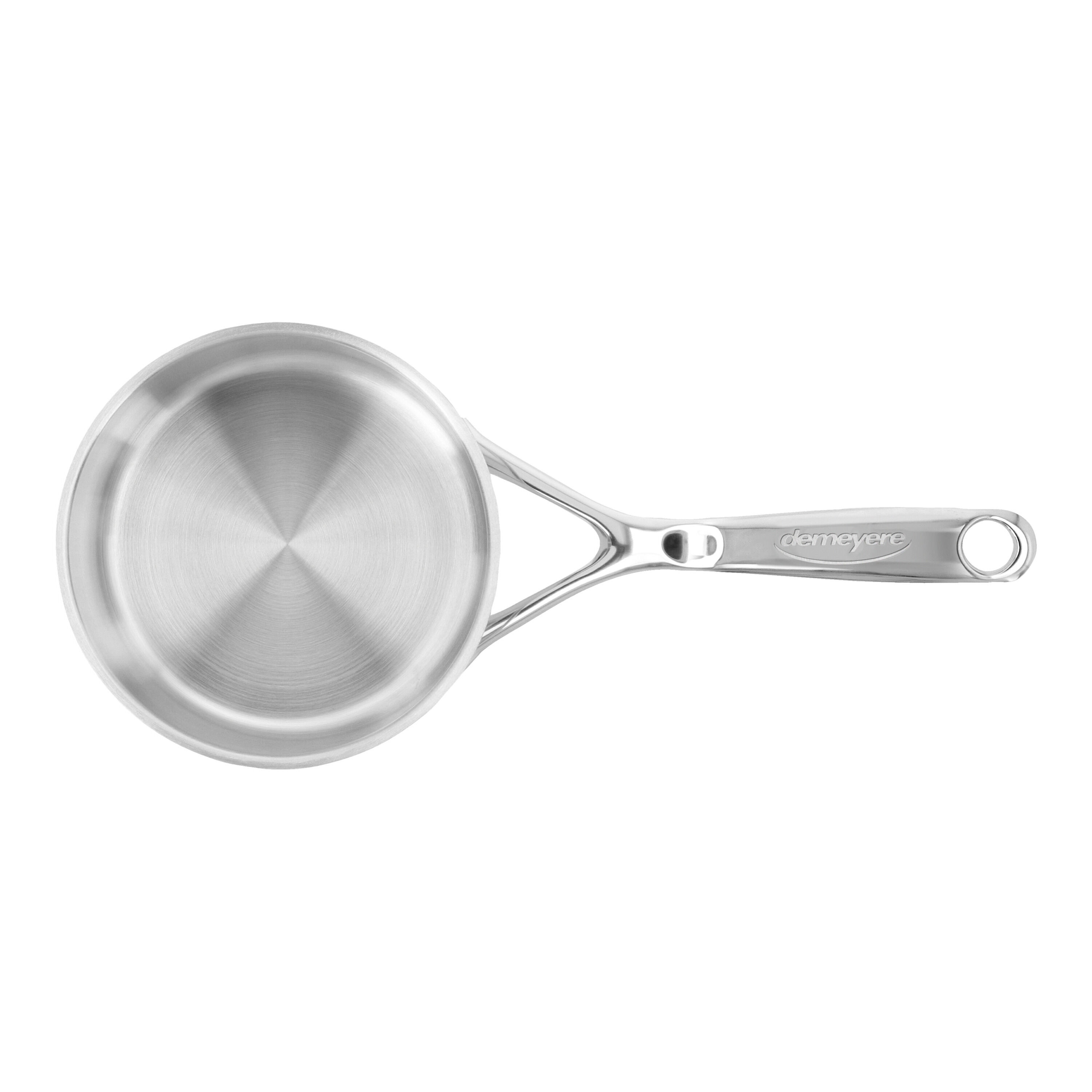 Demeyere        Atlantis 7                Stieltopf ohne Deckel 14 cm, 18/10 Edelstahl, Silber