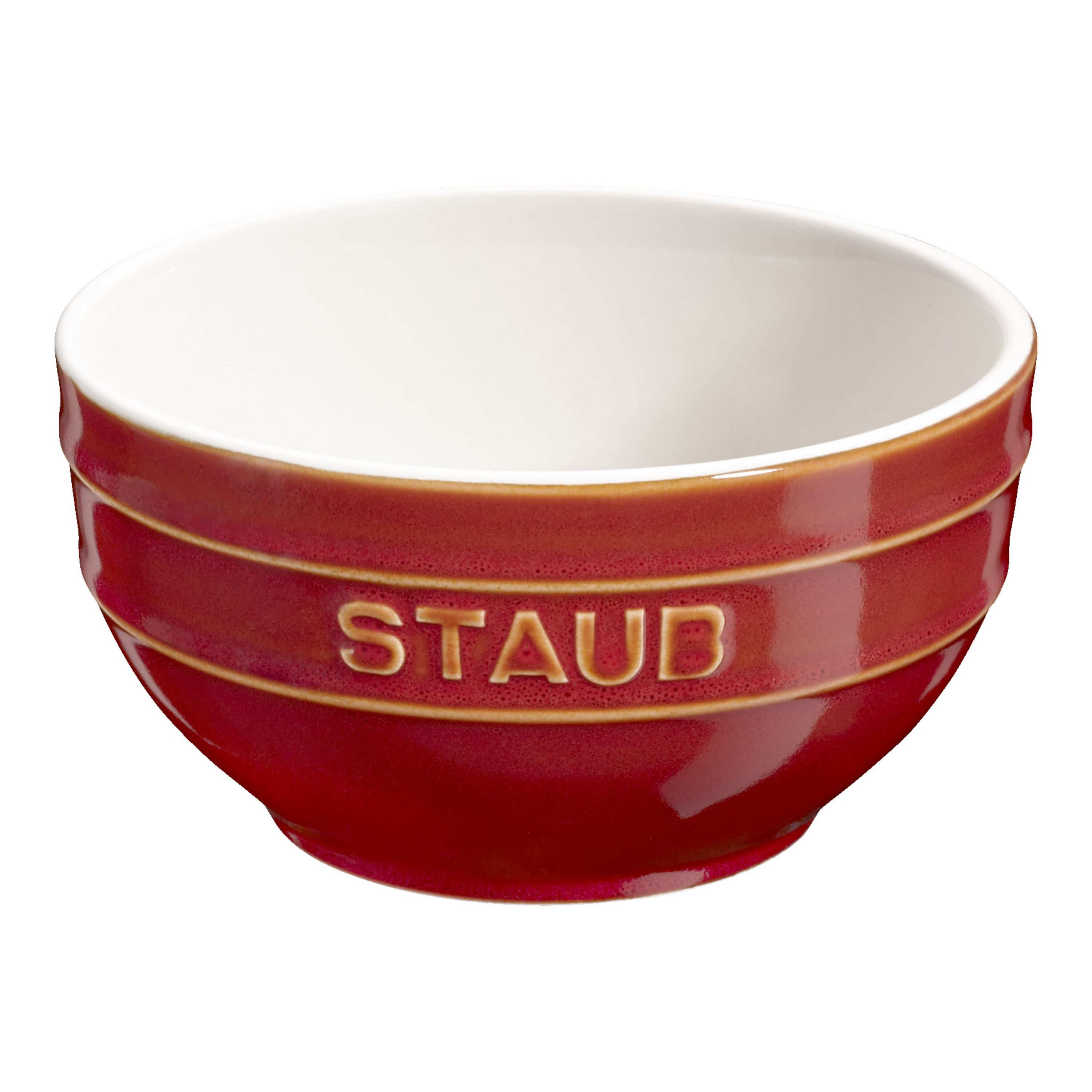 Staub        Ceramique                Schüssel 12 cm, rund, Antik-Kupfer, Keramik