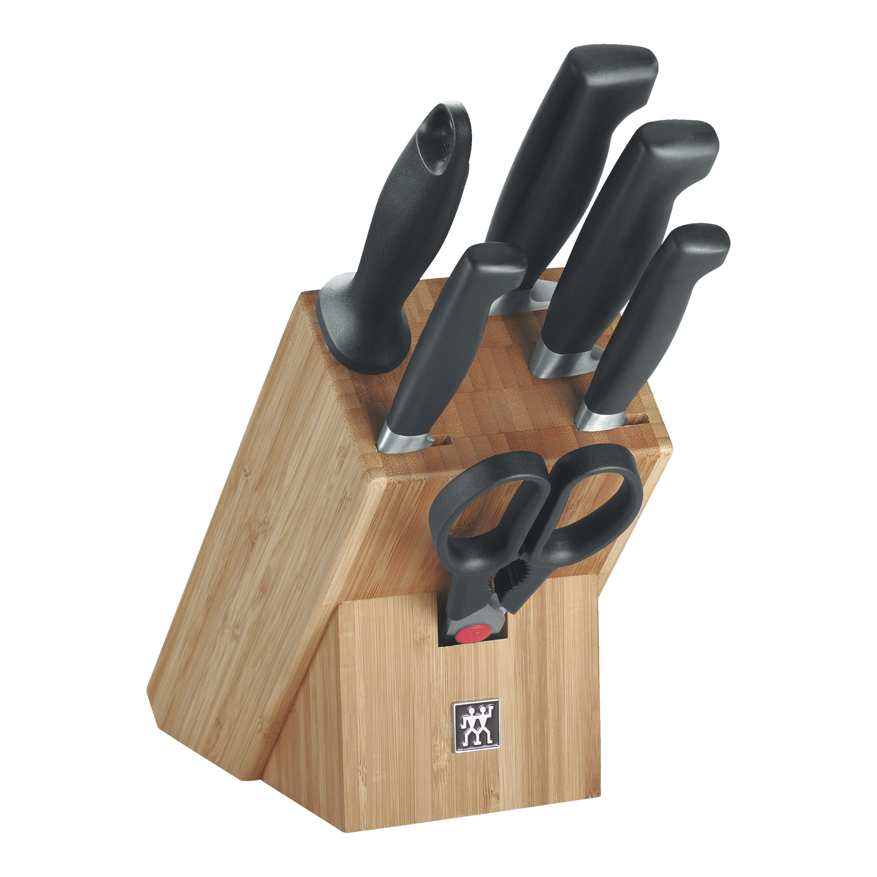 ZWILLING        **** VIER STERNE                7-tlg, Messerblockset, Natur