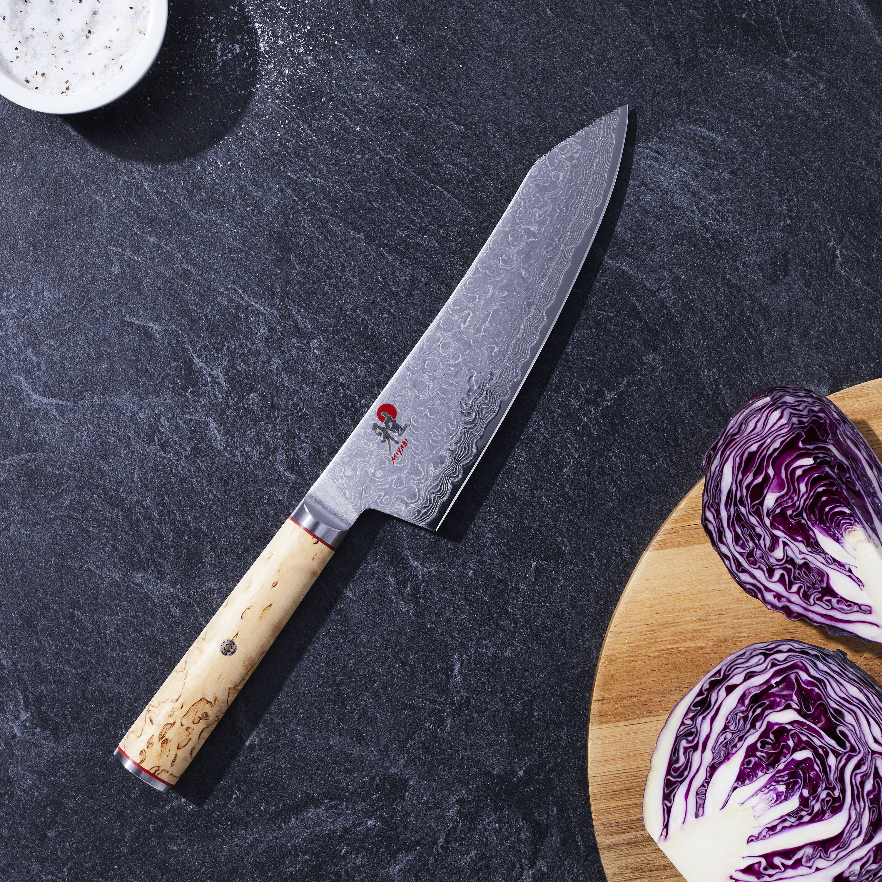 MIYABI        5000 MCD                Rocking Santoku 18 cm, Glattschliff
