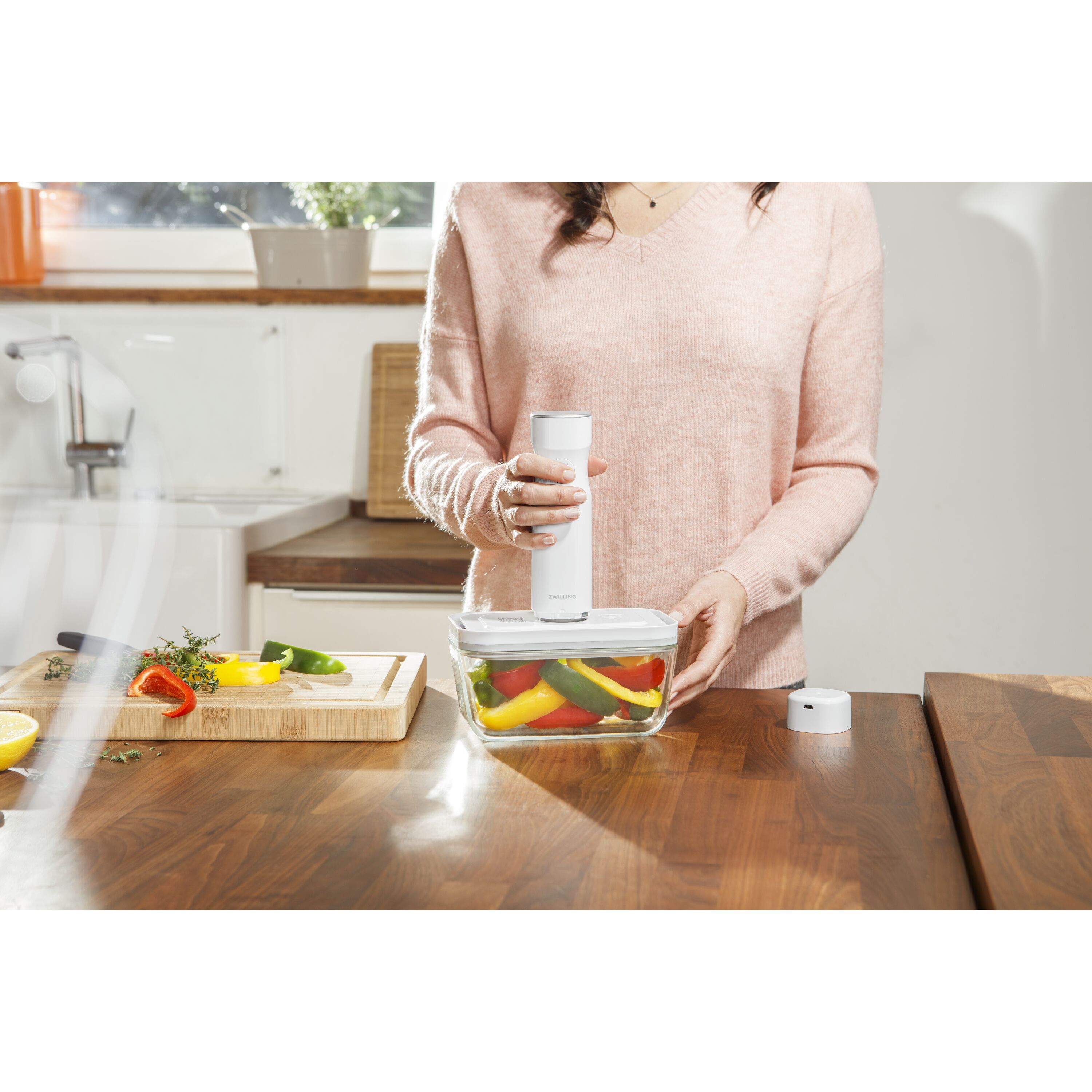 ZWILLING        Fresh & Save                Vakuumbox M, Glas, Grau