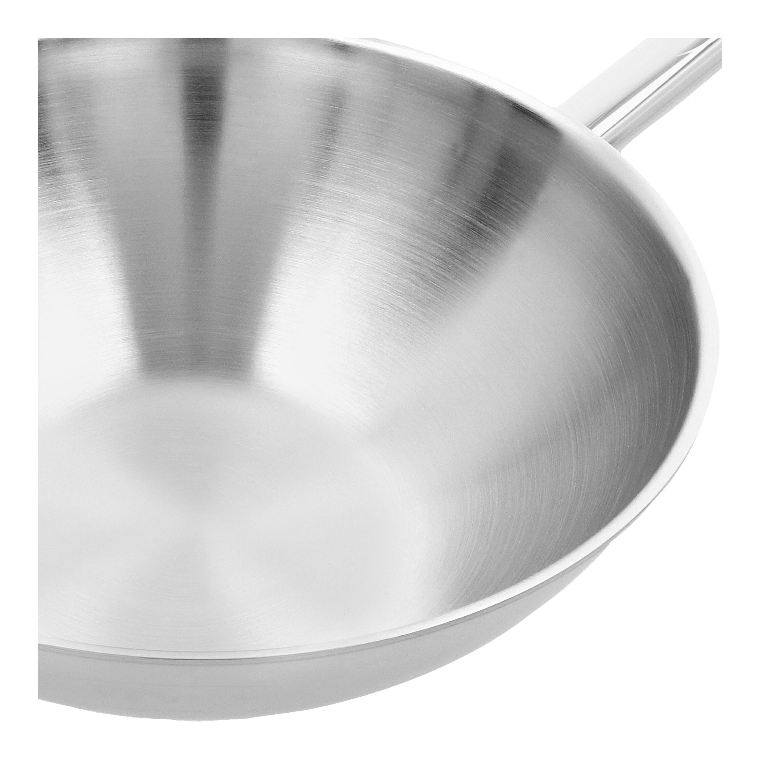 Demeyere        Apollo 7                Wok flacher Boden 26 cm, 18/10 Edelstahl