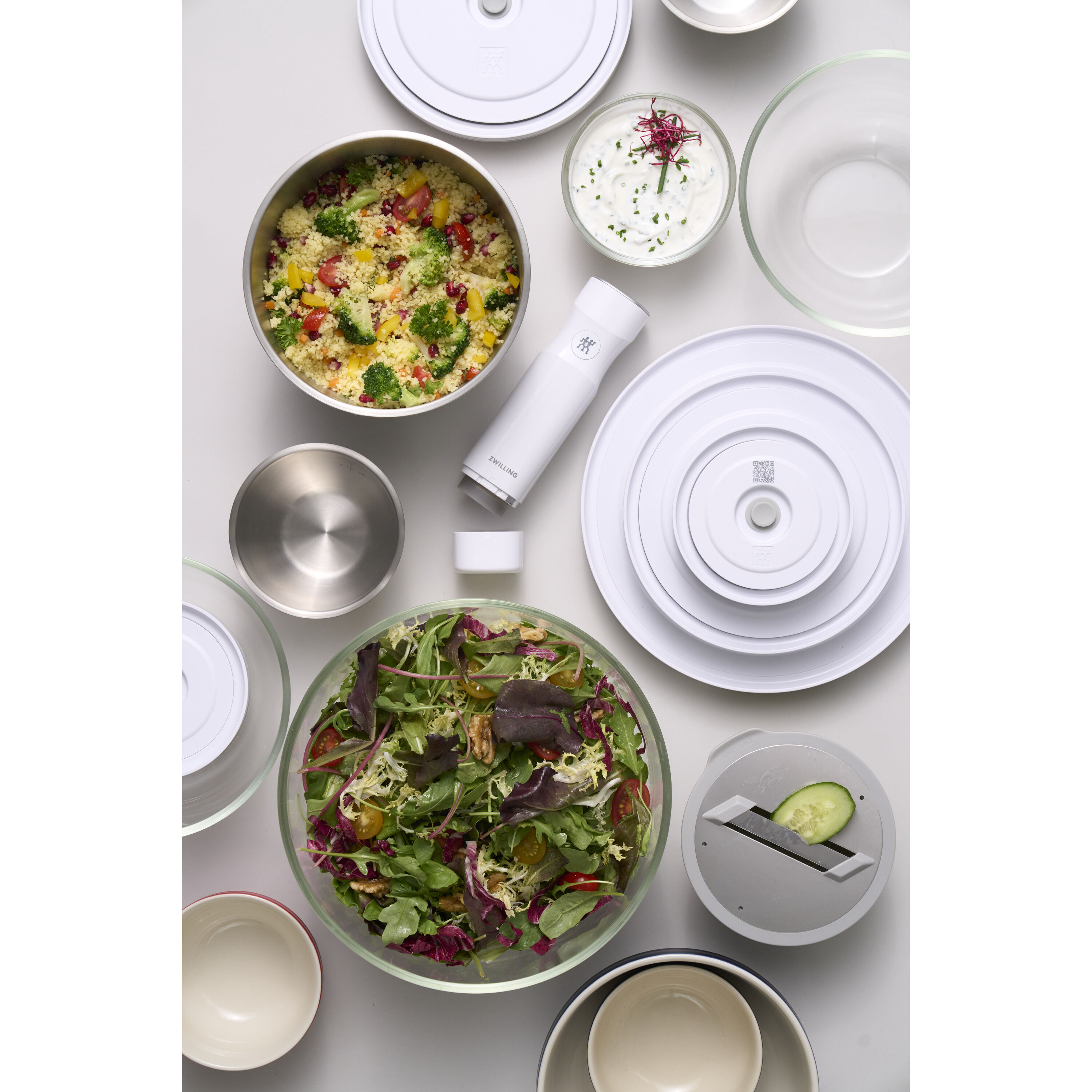 ZWILLING        Fresh & Save BOWLS                Vakuumschüssel Deckel S / 12 cm, Weiß