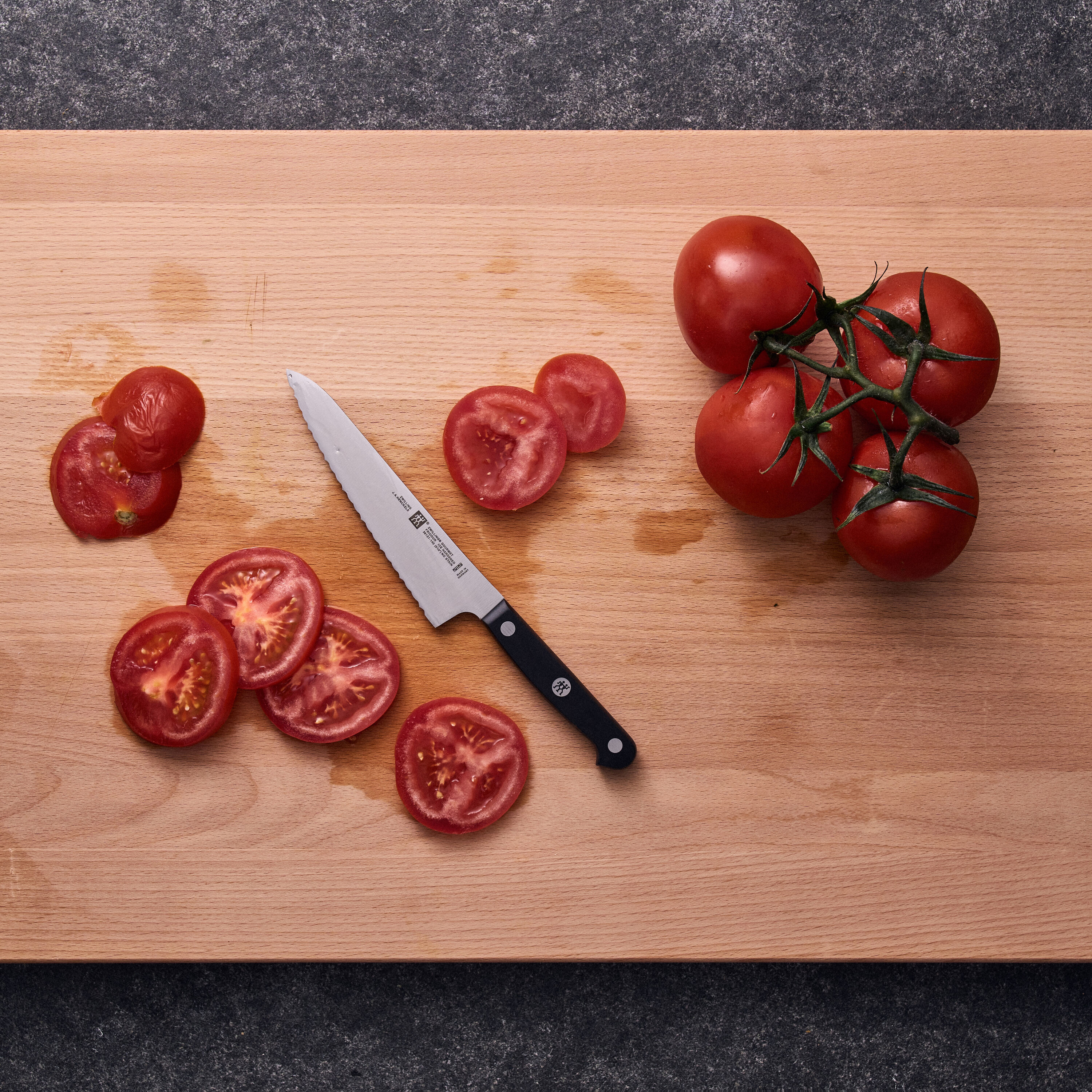 ZWILLING        Gourmet                Kochmesser Compact mit Welle 14 cm