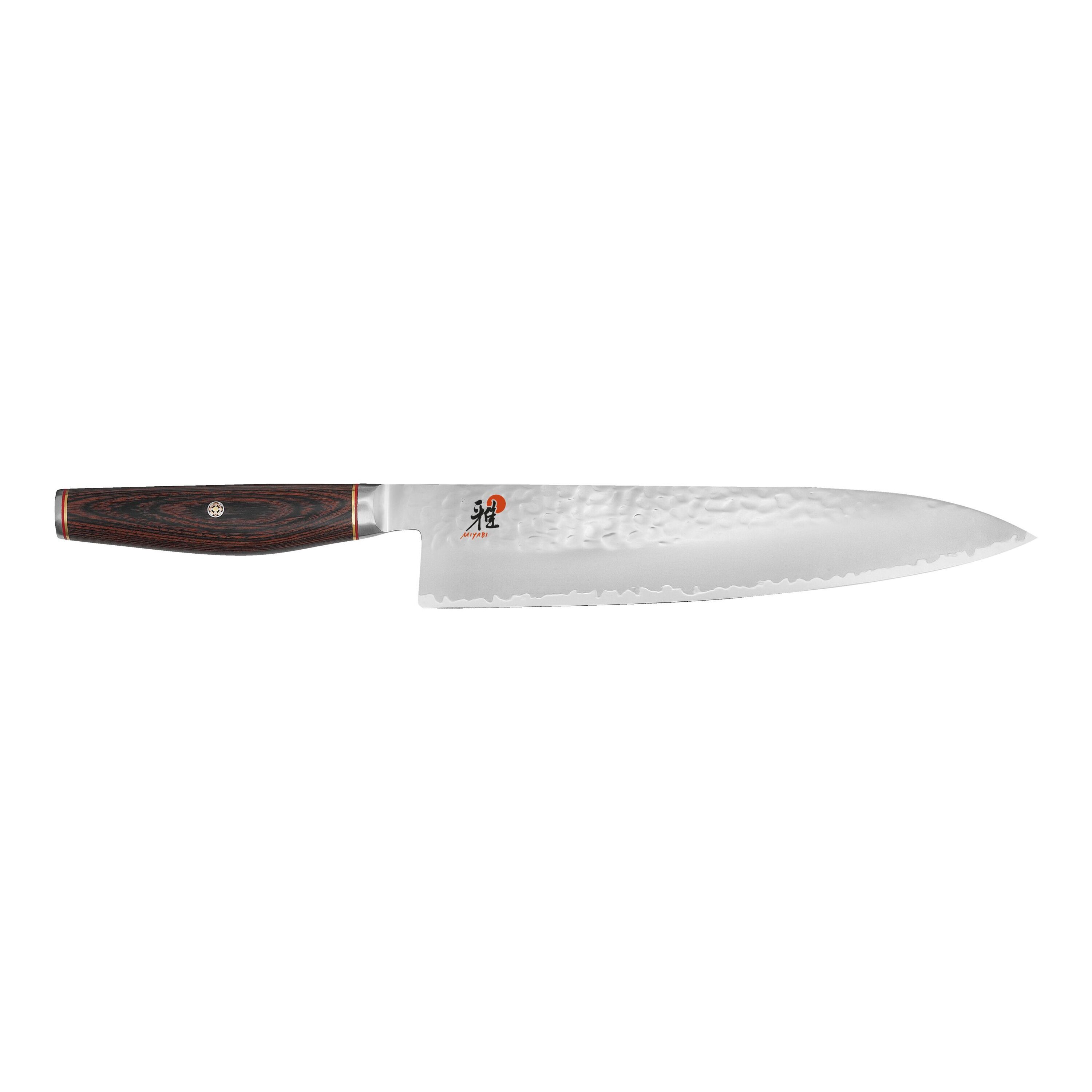 MIYABI        6000 MCT                Gyutoh 24 cm, Pakka Holz